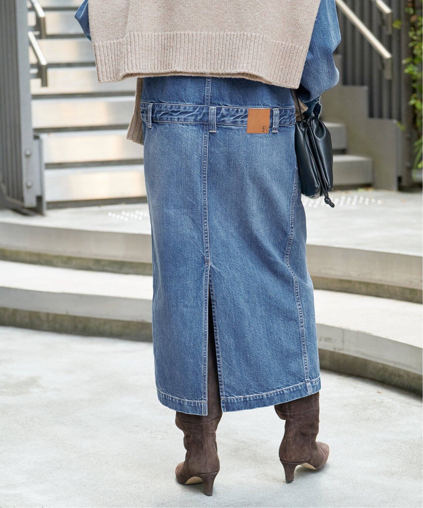 51/2 ONE-PIECE LINE DENIM（ワンピース）｜Spick and Span（スピック 