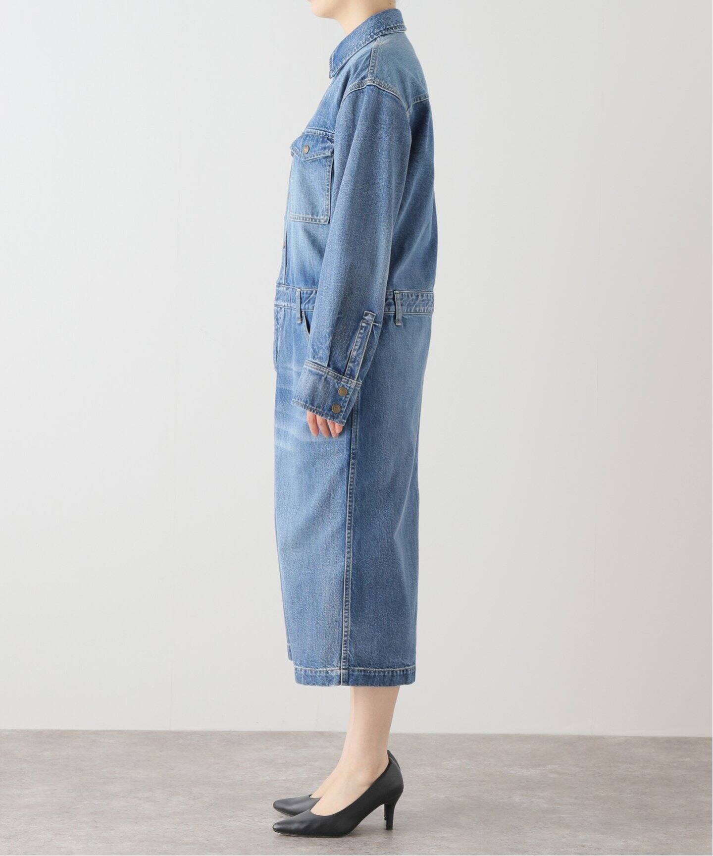 51/2 ONE-PIECE LINE DENIM（ワンピース）｜Spick and Span（スピック 