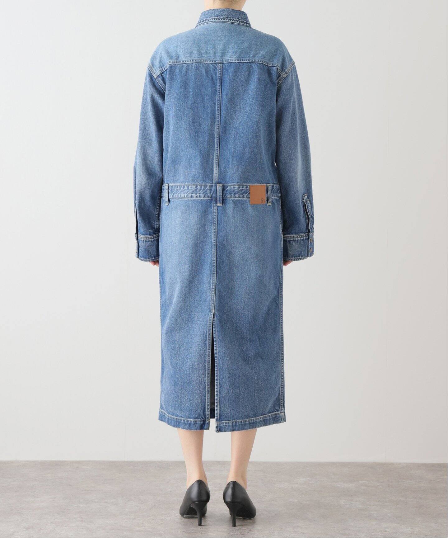 51/2 ONE-PIECE LINE DENIM（ワンピース）｜Spick and Span（スピック 