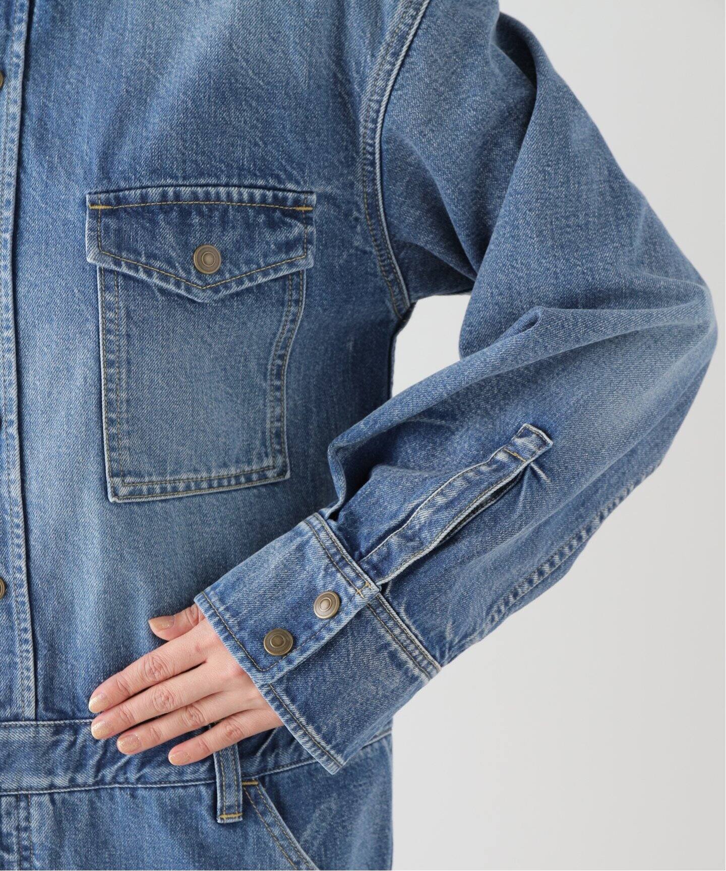 51/2 ONE-PIECE LINE DENIM（ワンピース）｜Spick and Span（スピック 