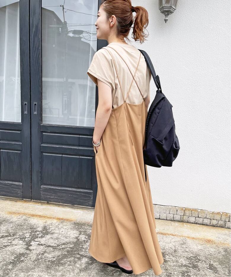 ≪一部店舗・WEB限定≫ウールライクツイルキャミワンピース  