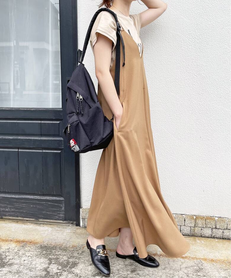 ≪一部店舗・WEB限定≫ウールライクツイルキャミワンピース  