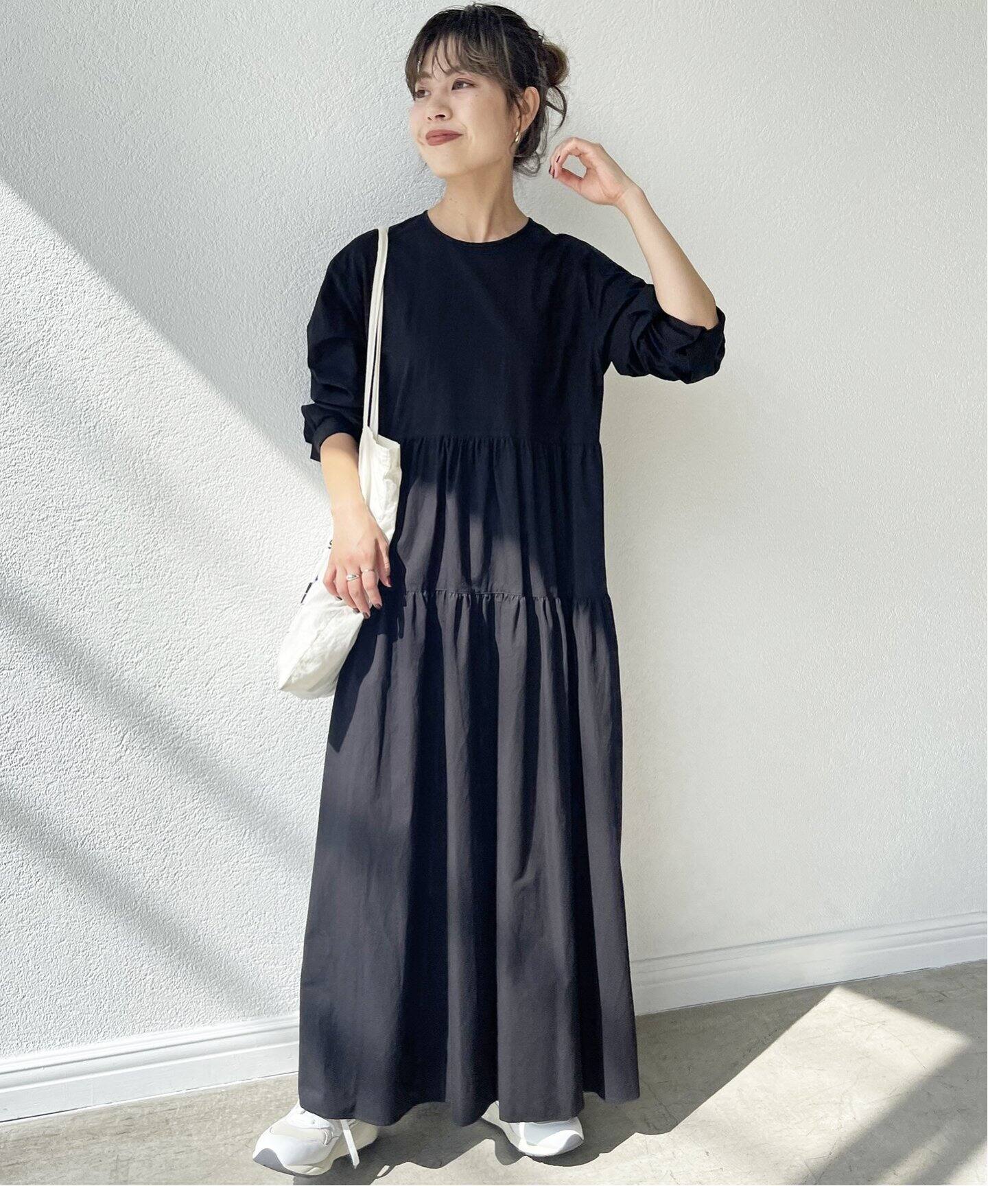 コットンツイルティアードワンピース（ワンピース）｜Spick and Span  