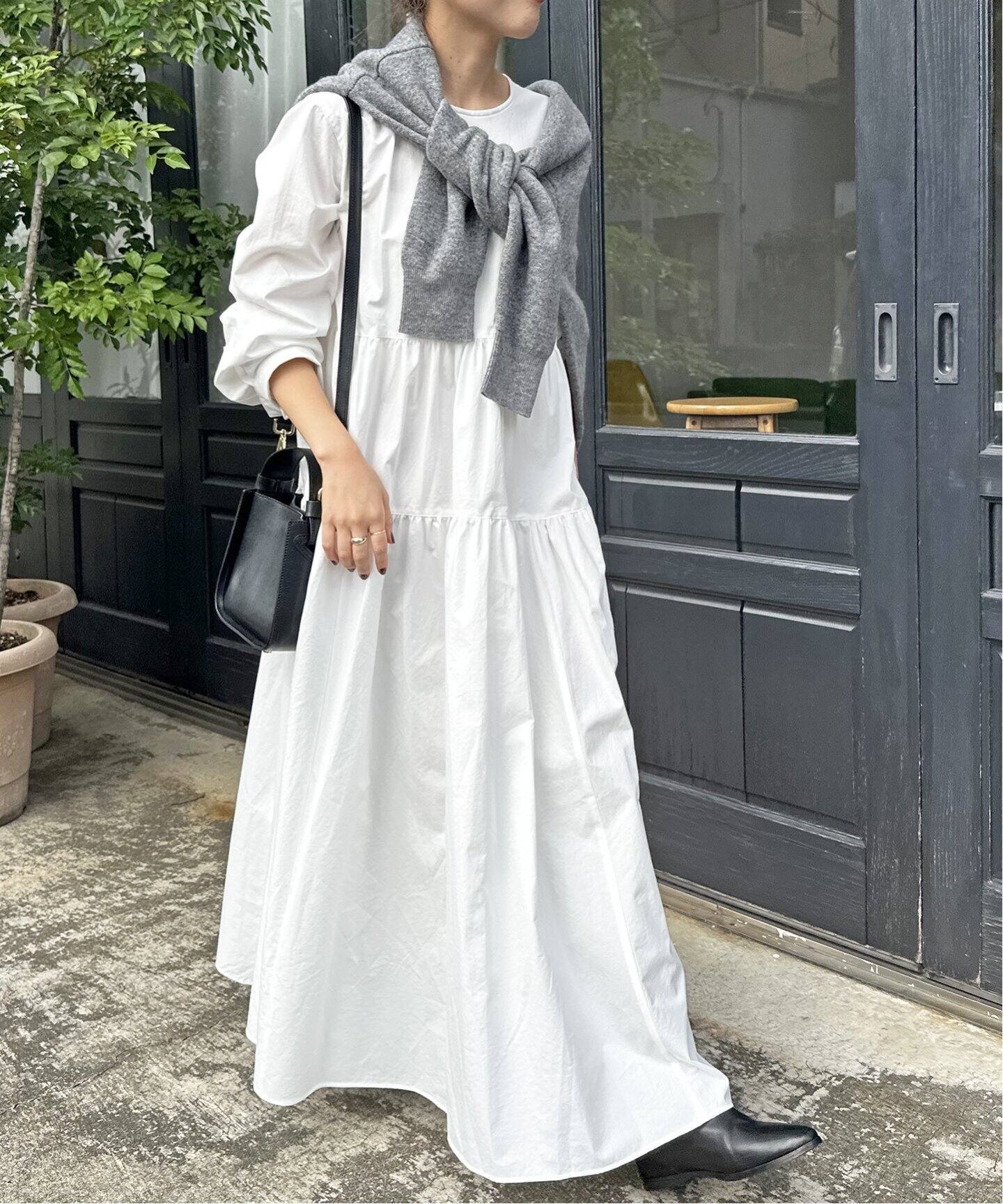 コットンツイルティアードワンピース（ワンピース）｜Spick and Span  