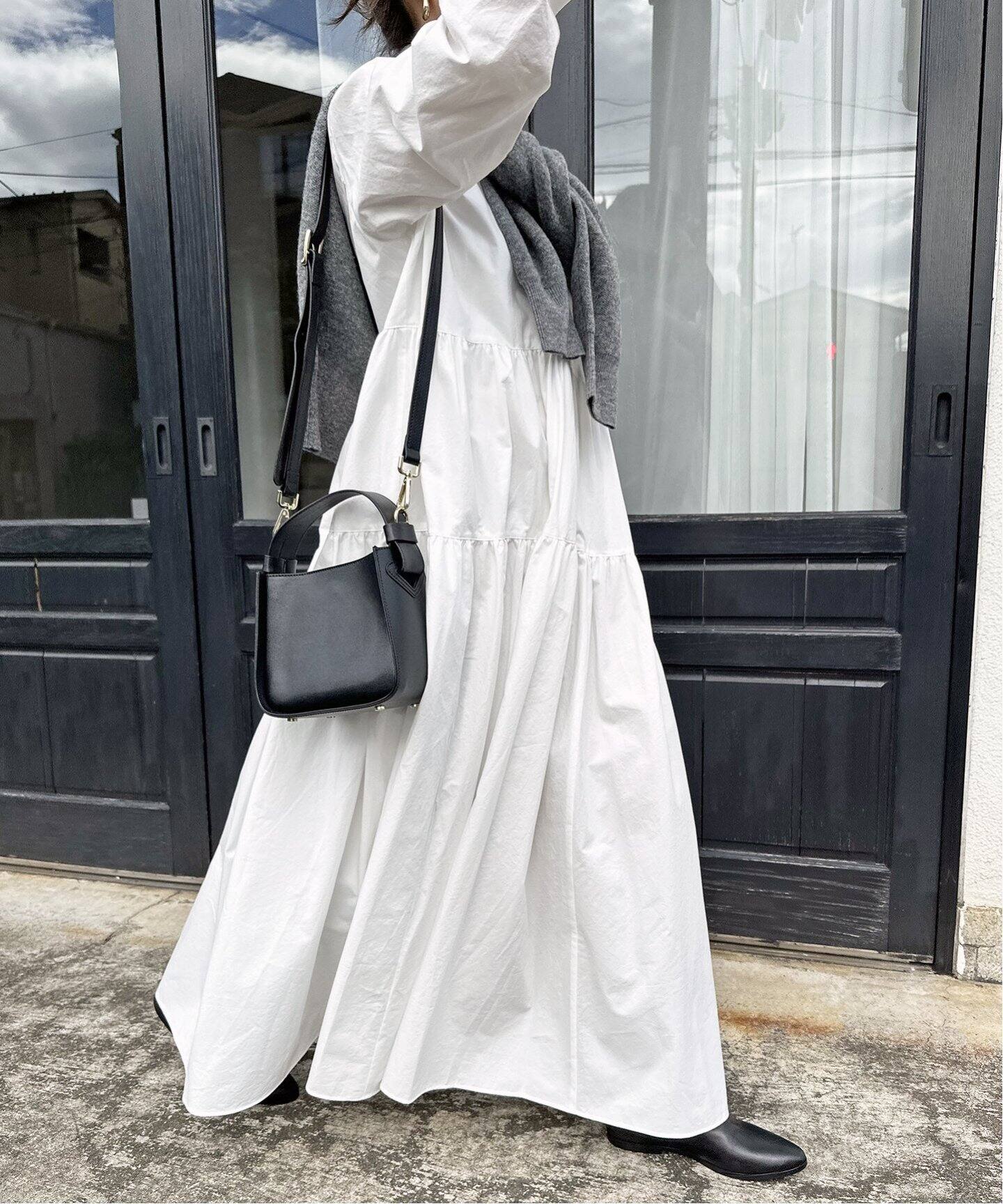 コットンツイルティアードワンピース（ワンピース）｜Spick and Span  