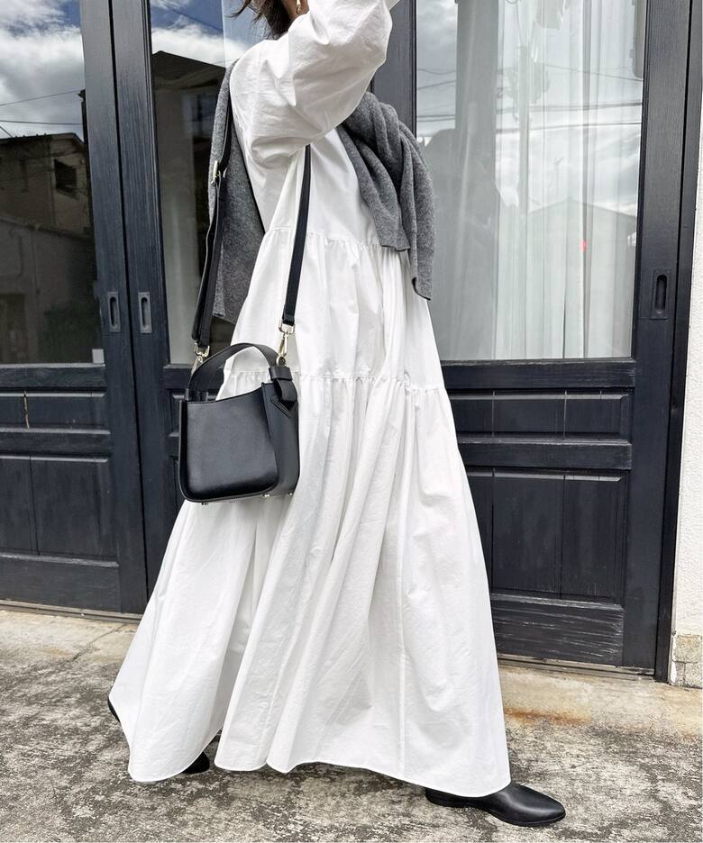 コットンツイルティアードワンピース（ワンピース）｜Spick and Span  