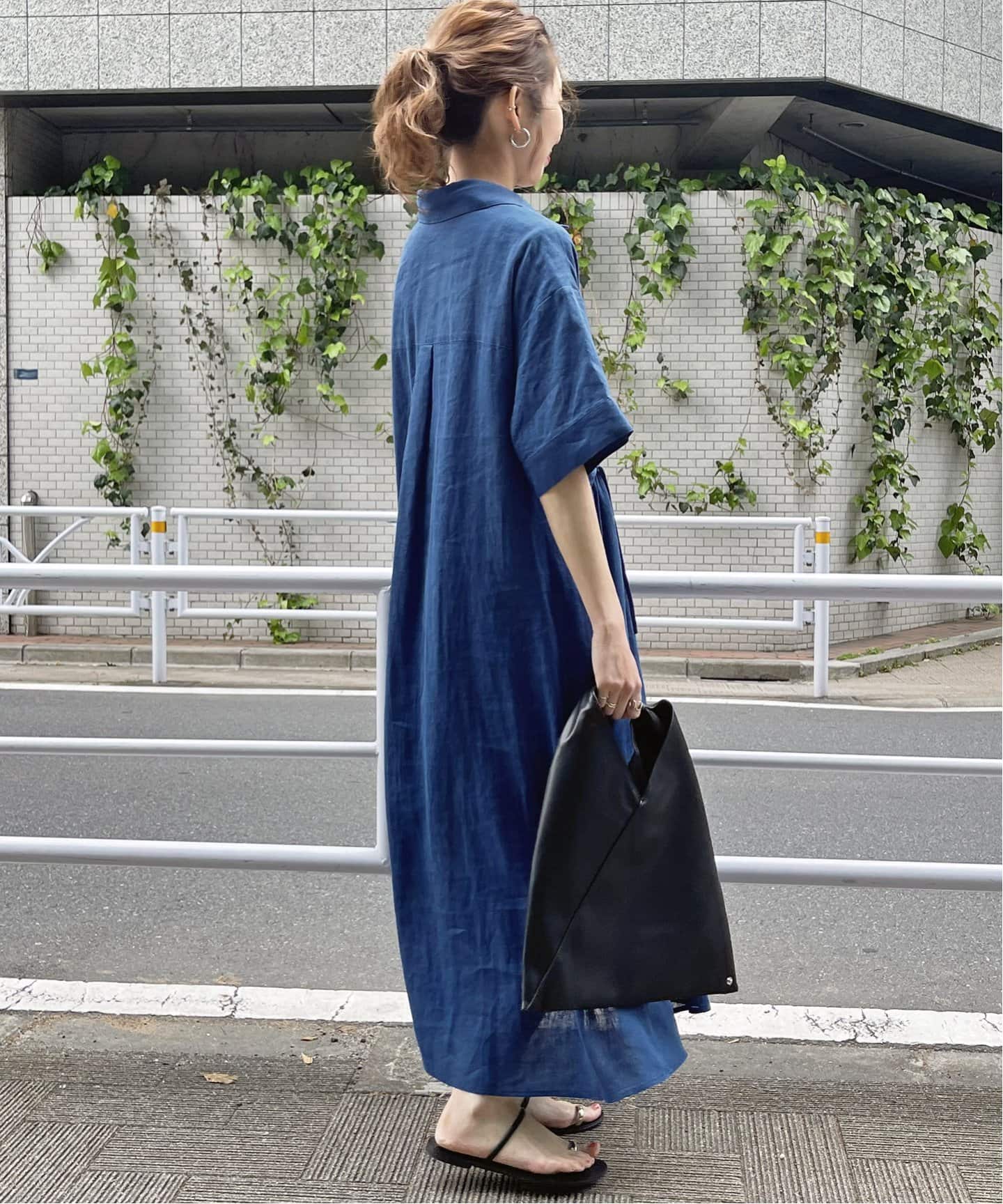 祝開店！大放出セール開催中 ウエストギャザーシャツワンピース（ワンピース）｜Spick and ワンピース