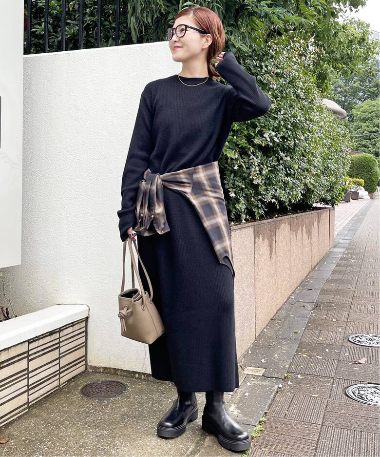 リブニットワンピース（ワンピース）｜Spick and Span（スピック  