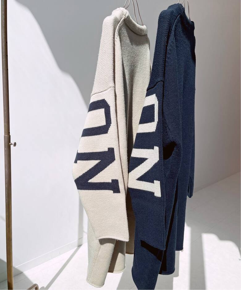 ≪追加≫ビッグロゴニットワンピース（ワンピース）｜Spick and Span  