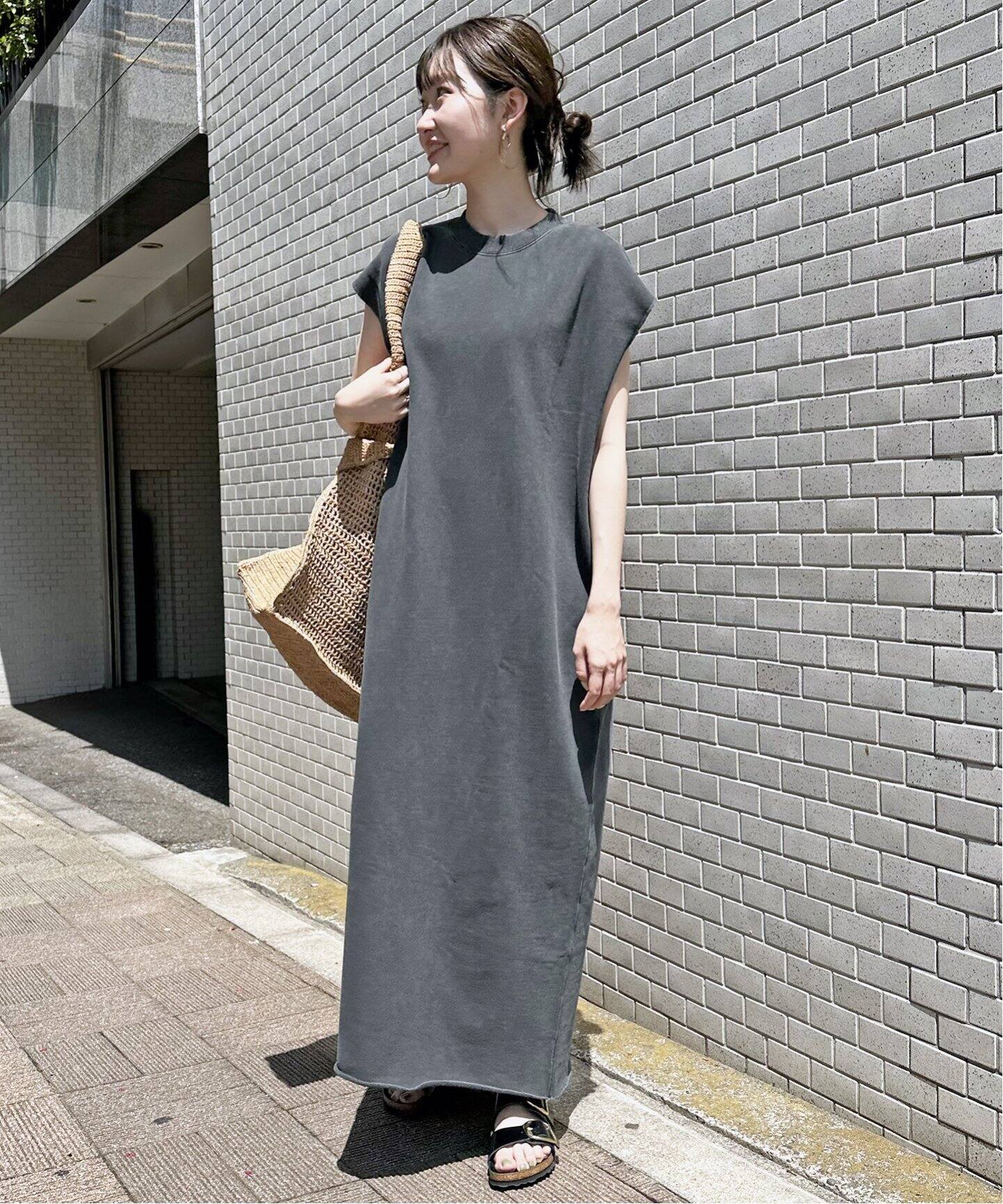 裏毛ノースリーブワンピース（ワンピース）｜Spick and Span（スピック  