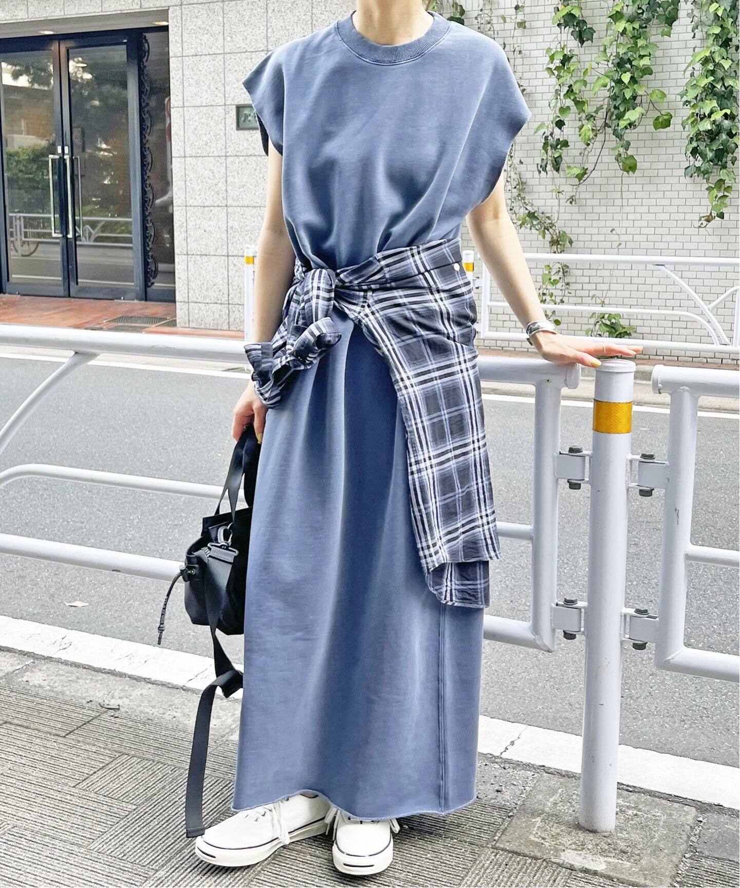 裏毛ノースリーブワンピース（ワンピース）｜Spick and Span（スピック  