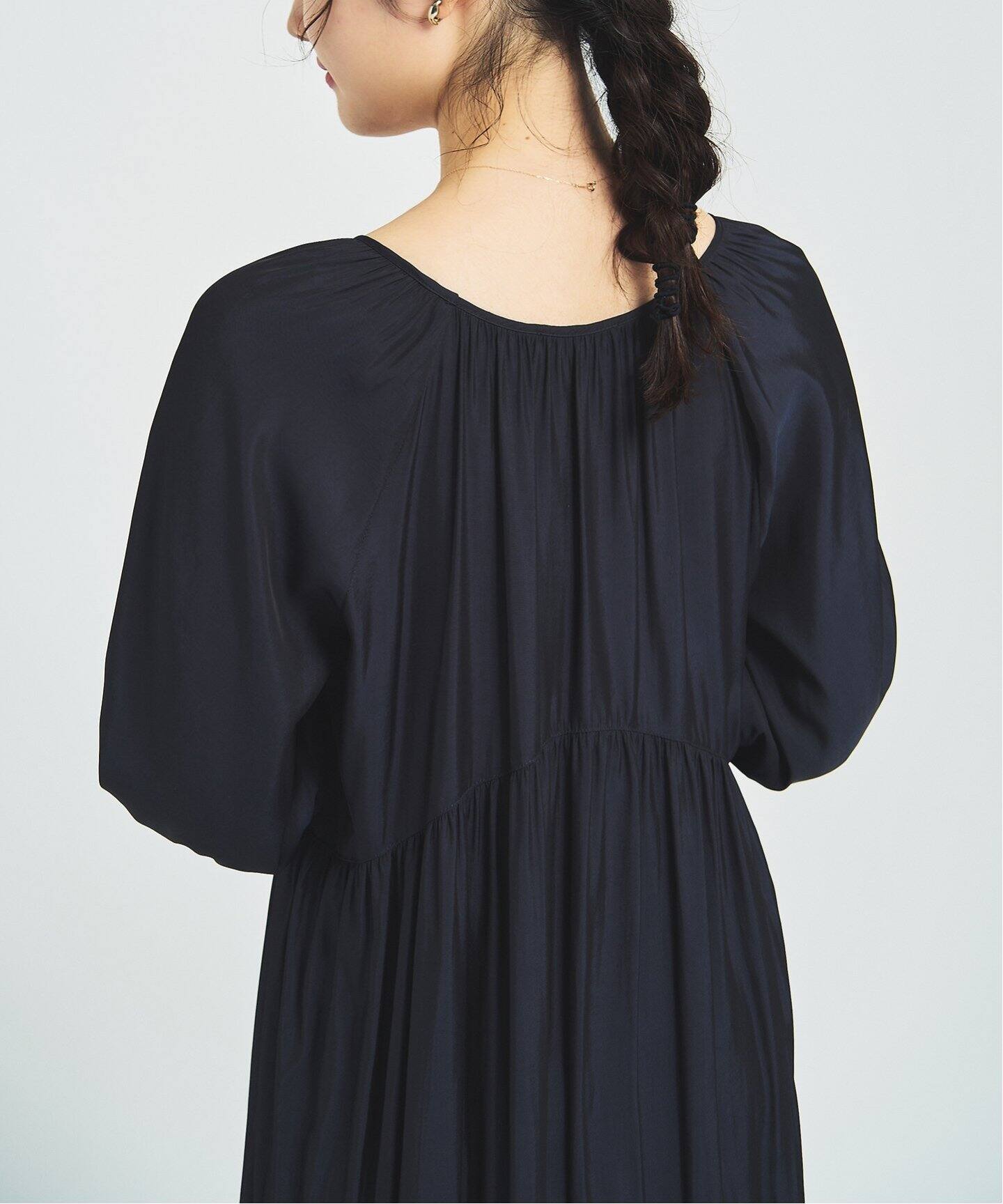 ビンテージ加工ロングワンピース（ワンピース）｜HARDY NOIR  