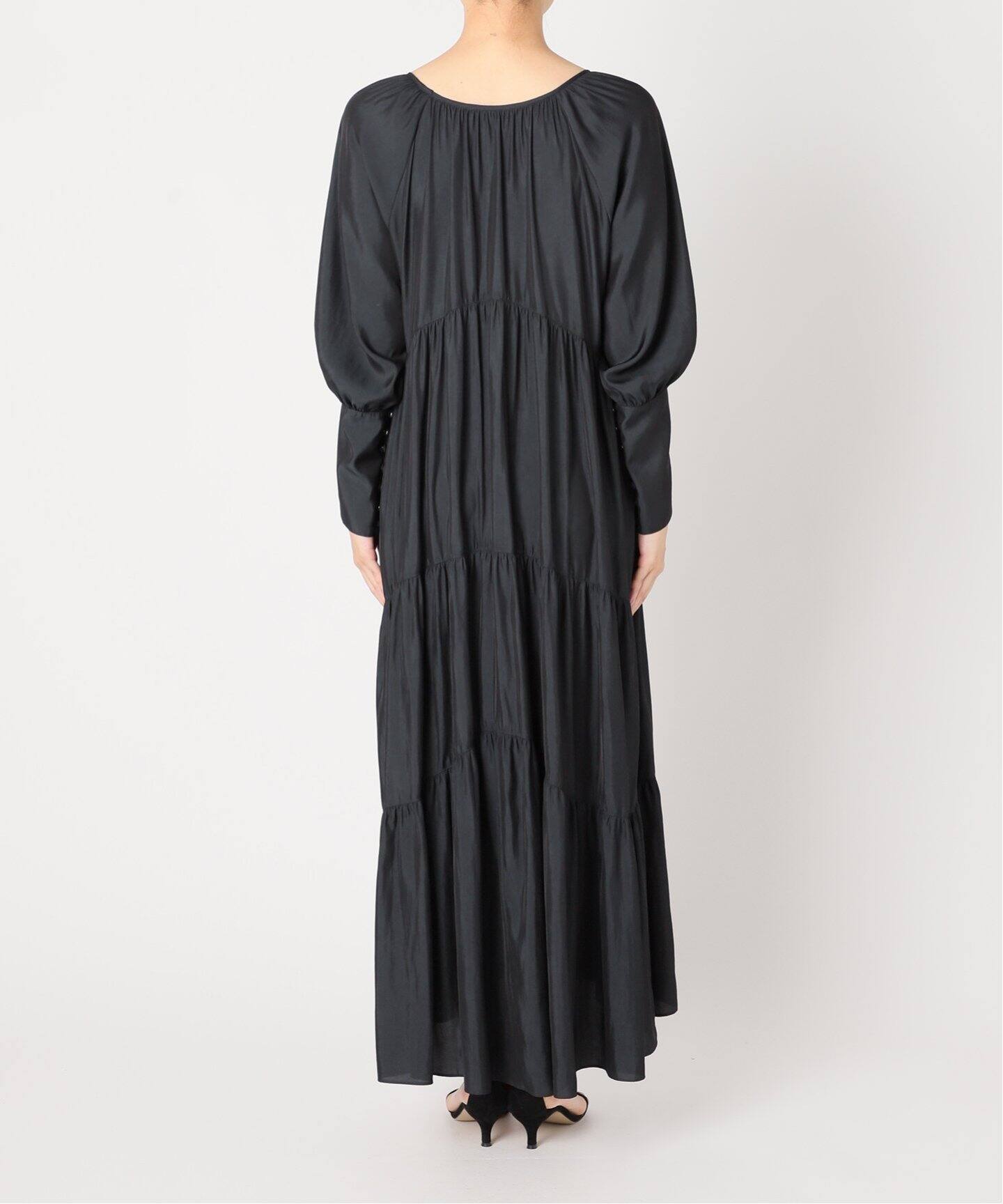 ビンテージ加工ロングワンピース（ワンピース）｜HARDY NOIR  