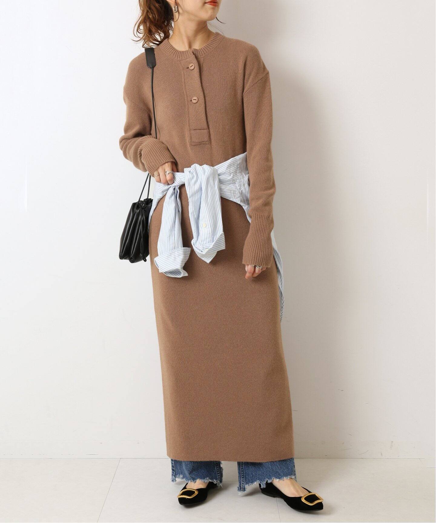 MEYAME / メヤメ】HENRY LONG KNIT DRESS（ワンピース）｜Spick and 