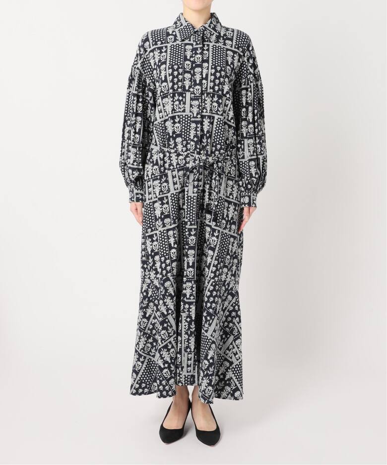 ne Quittez pas / ヌキテパ】CRIMP COTTON PATCH WORK S（ワンピース 
