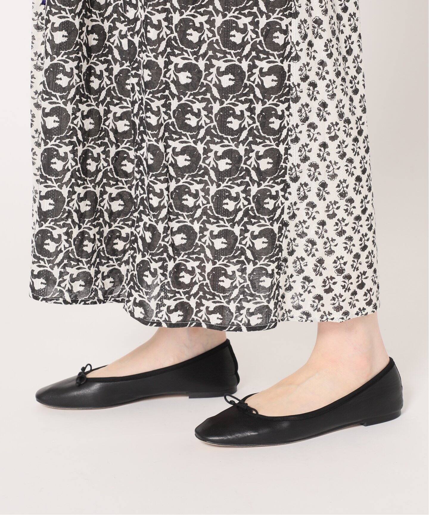 ne Quittez pas / ヌキテパ】COTTONJQD COMBI EMB DRESS（ワンピース 