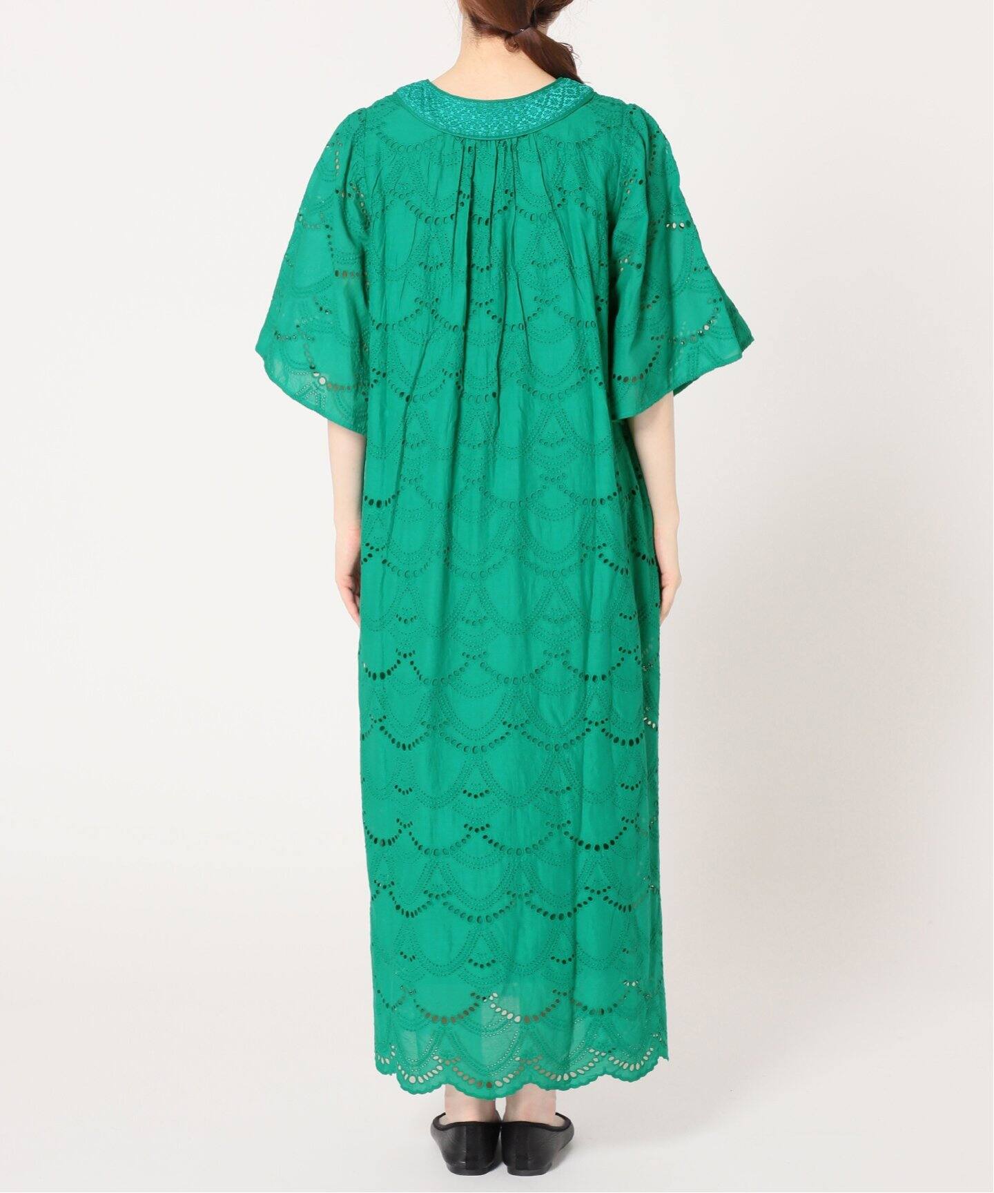 ne Quittez pas / ヌキテパ】COTTON VOILE DOT HEMLA（ワンピース  