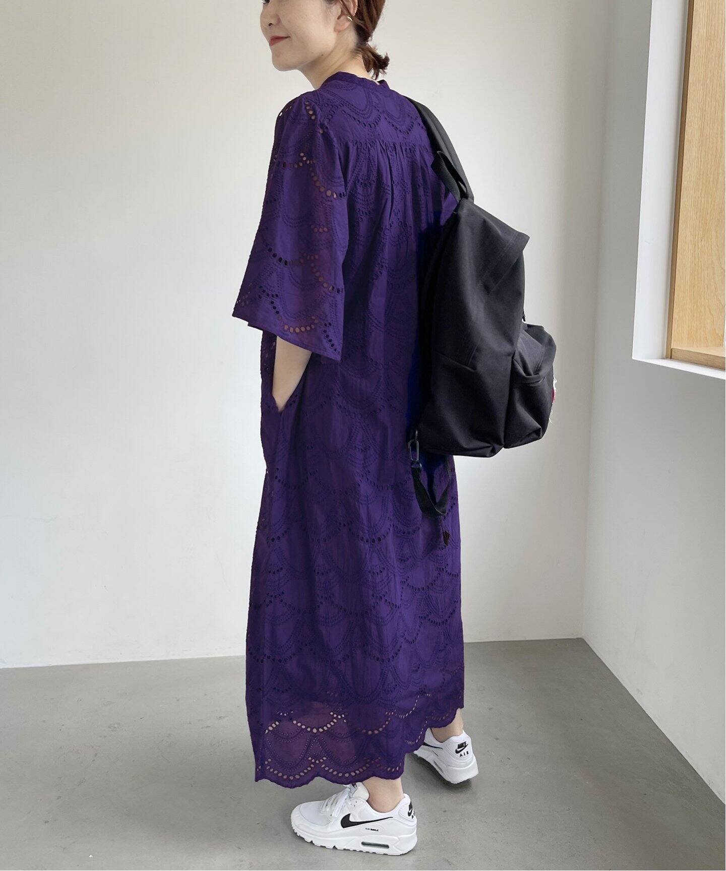 ne Quittez pas / ヌキテパ】別注COTTONVOILE DOT HEMLA（ワンピース  