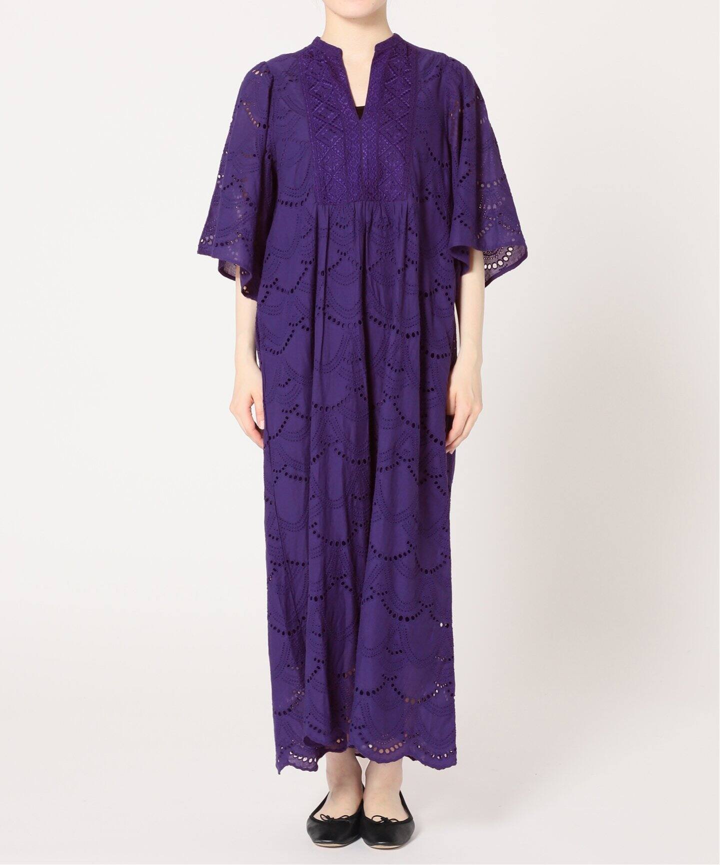 ne Quittez pas / ヌキテパ】別注COTTONVOILE DOT HEMLA（ワンピース  