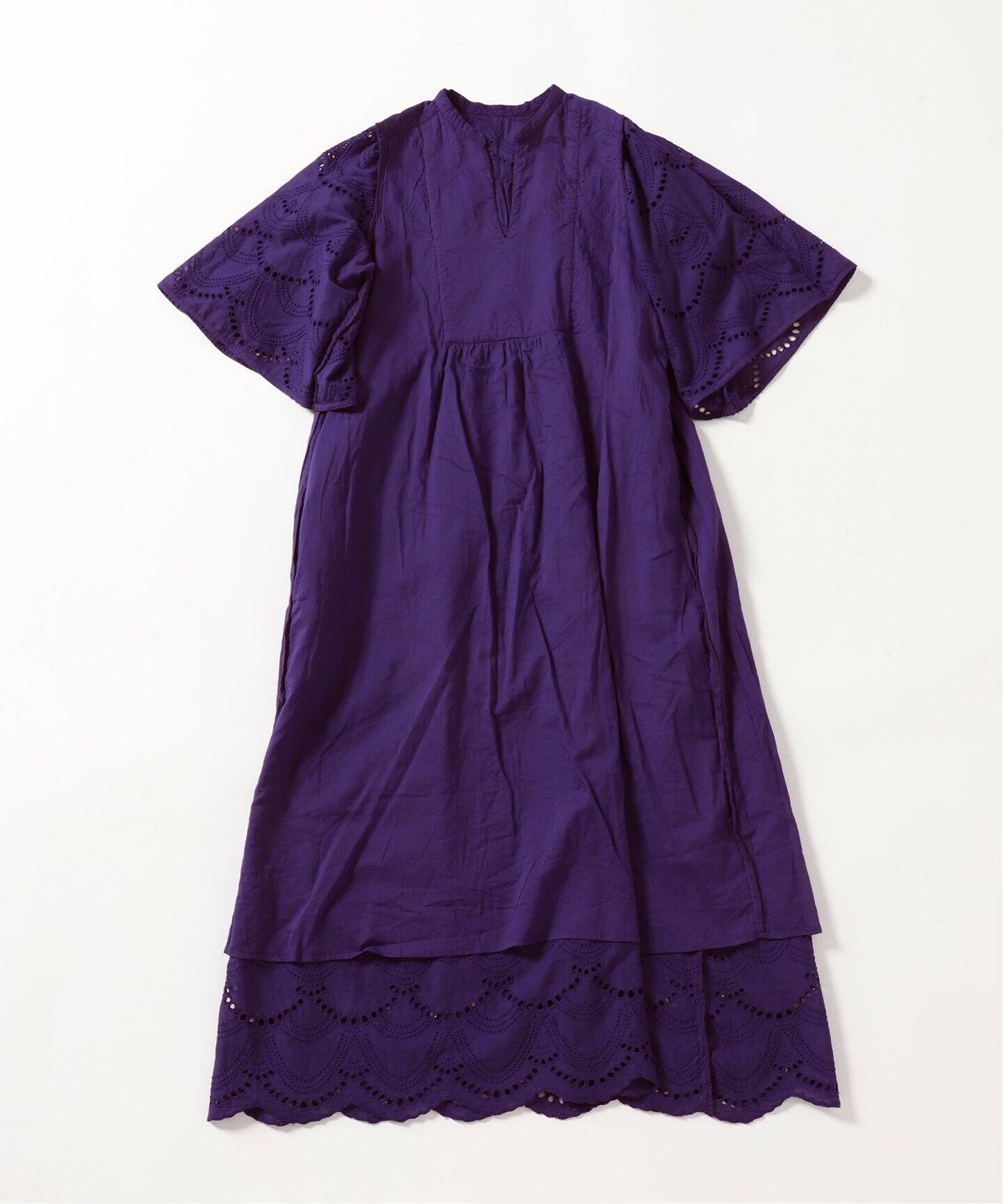 ne Quittez pas / ヌキテパ】別注COTTONVOILE DOT HEMLA（ワンピース  