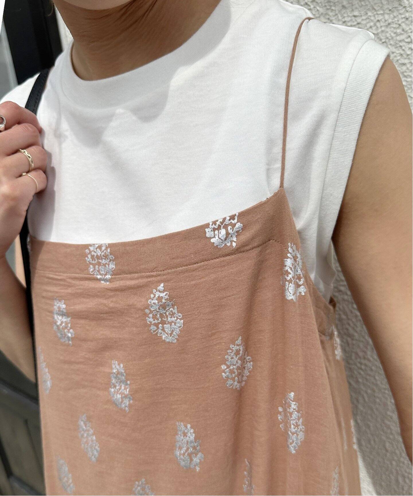 ne Quittez pas / ヌキテパ】COTTON VOILE FOIL FLOWERP（ワンピース 