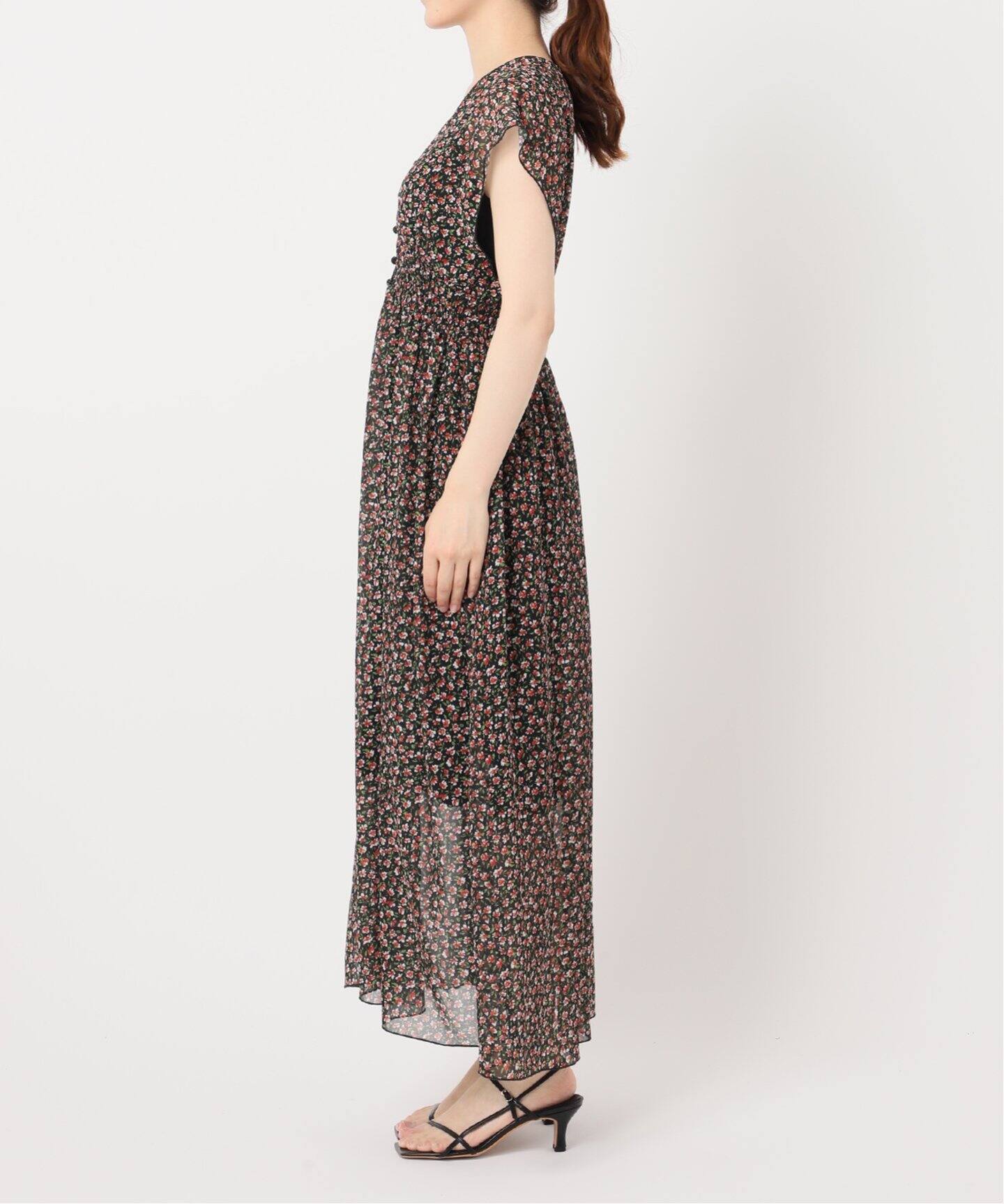 フラワープリントシアードレス（ワンピース）｜U by SPICK&SPAN（ユー  