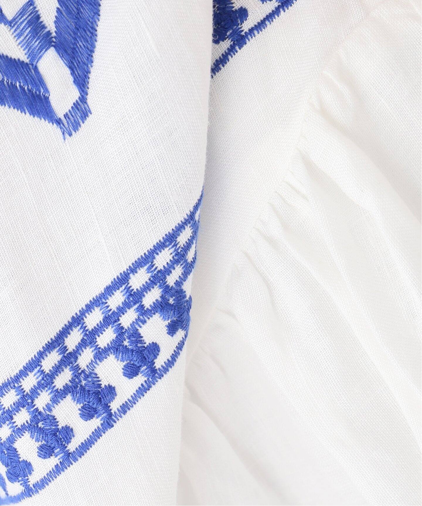 GREEK ARCHAIC KORI】エンブロイダリーリネンワンピース（ワンピース  