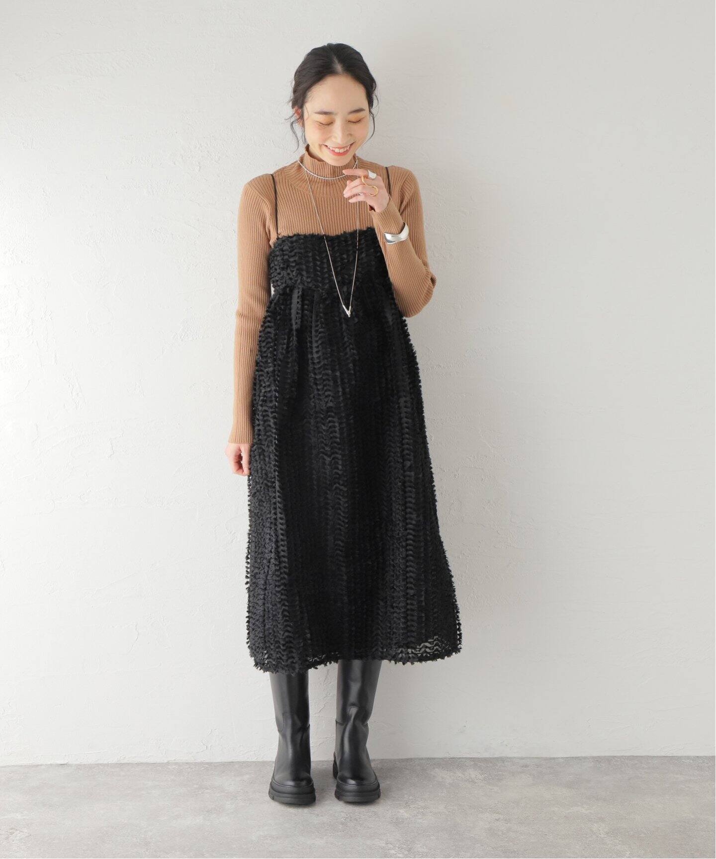 BAUM UND PFERDGARTEN/バウムウンドヘルガーデン】 Tiny Bows Cami OP  