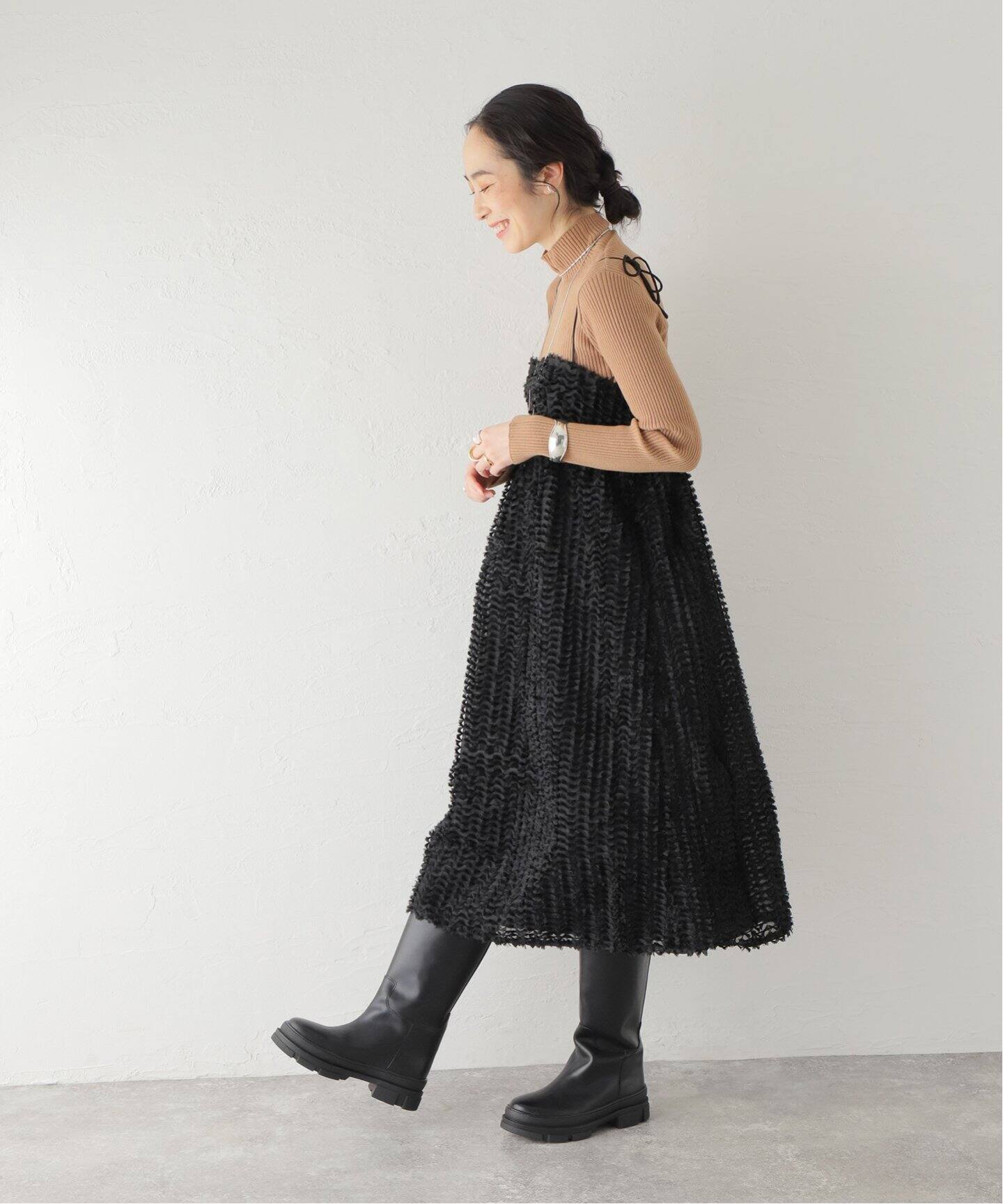 BAUM UND PFERDGARTEN/バウムウンドヘルガーデン】 Tiny Bows Cami OP  