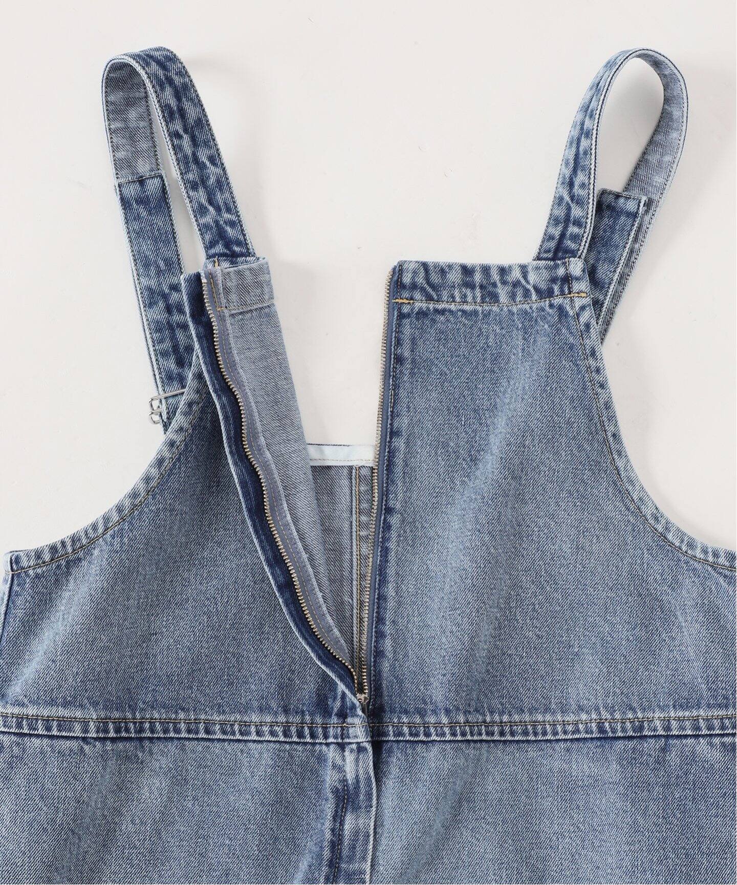 デニムサロペットスカート（ワンピース）｜FRAMeWORK（フレームワーク  