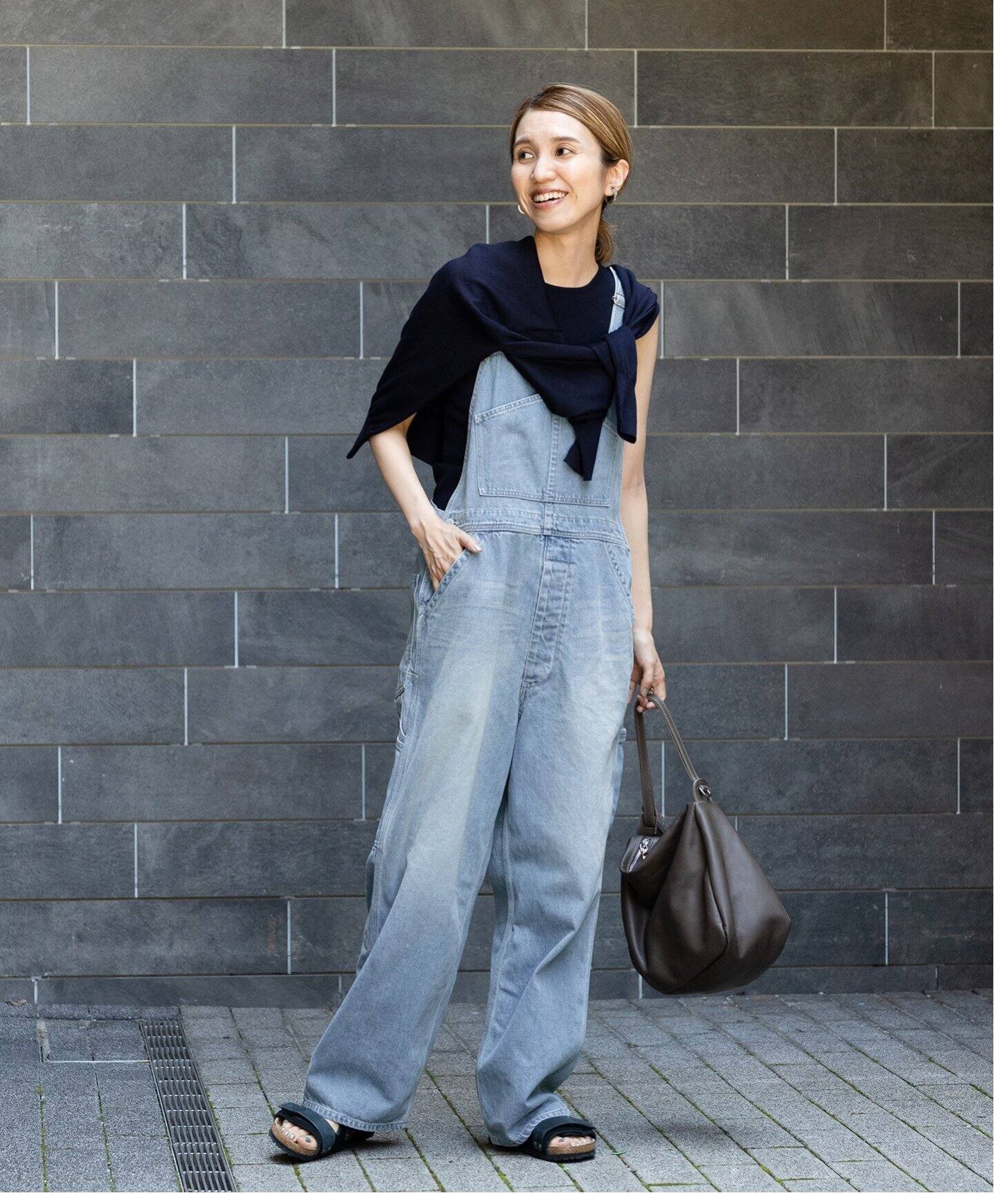 デニムサロペット（サロペット／オーバーオール）｜FRAMeWORK  