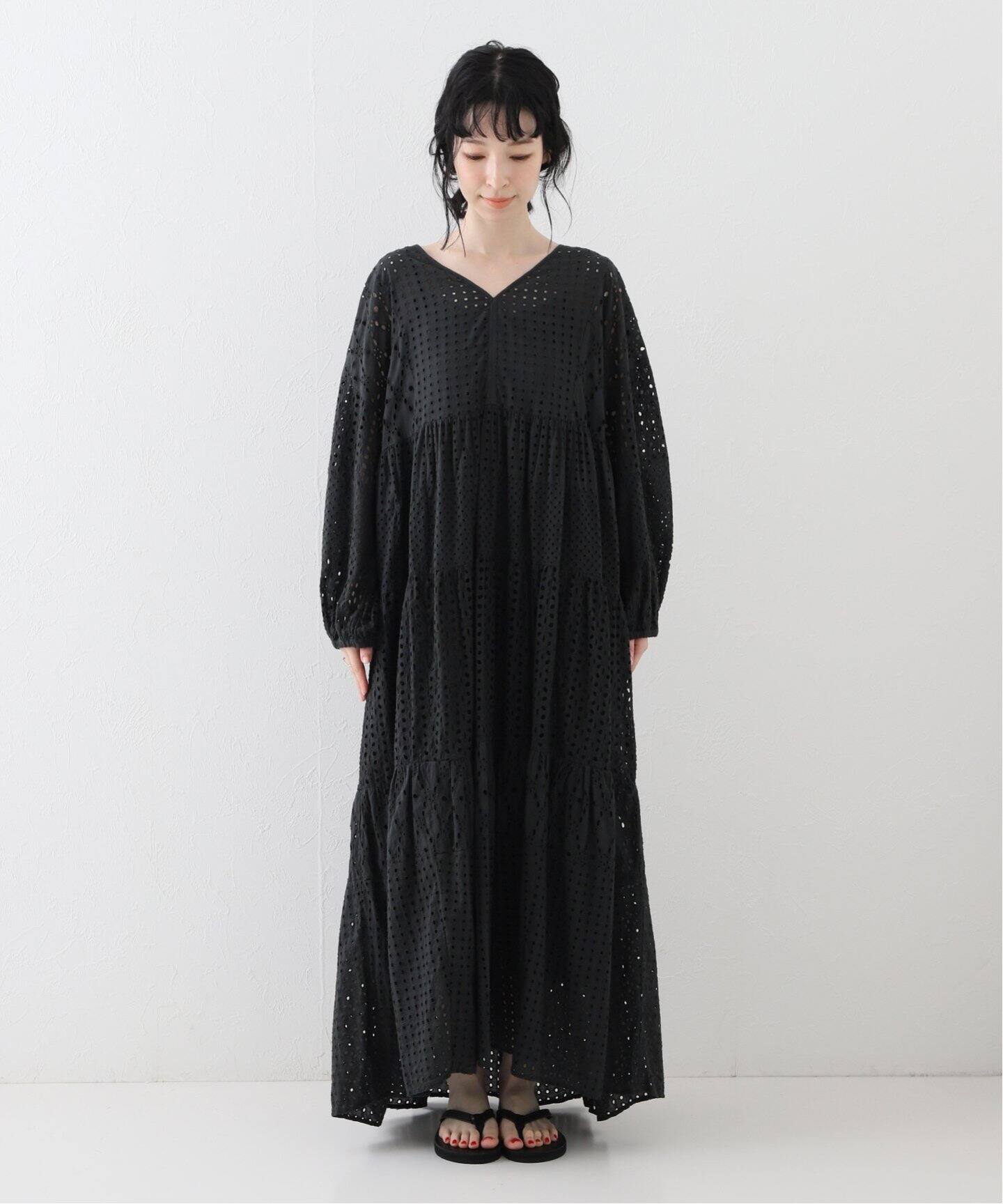 カットワークレースワンピース（ワンピース）｜FRAMeWORK  