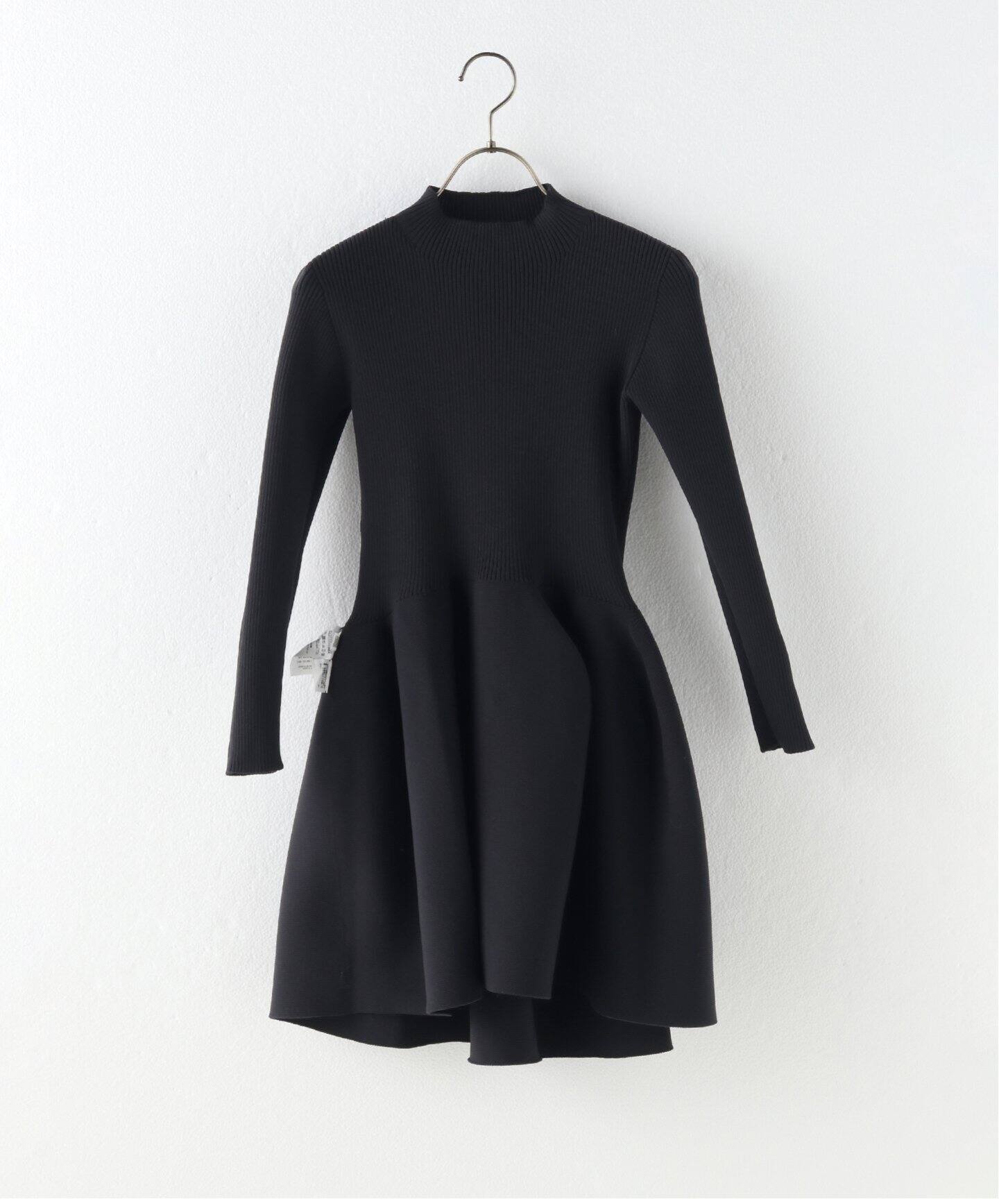 CFCL/シーエフシーエル】PORTTERY LONG SLEEVE MINI DRESS：ワンピース 