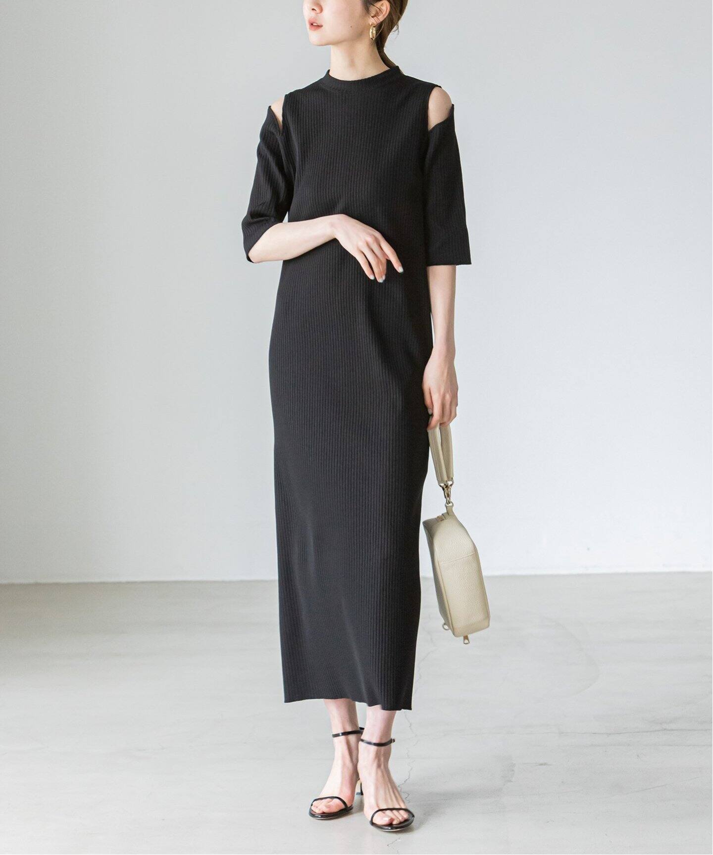 トタンテレコショルダーオープンワンピース（ワンピース）｜NOBLE  