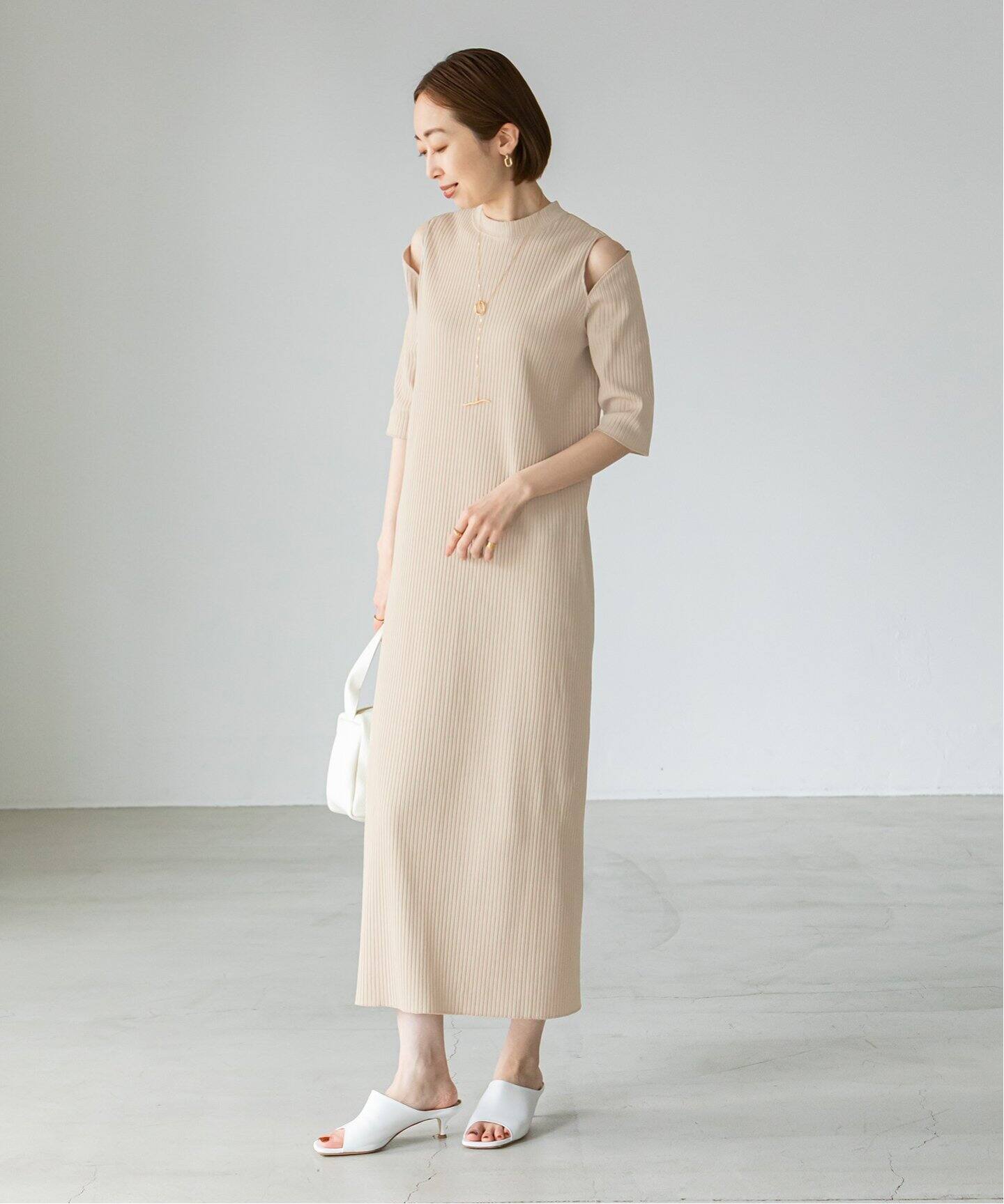 トタンテレコショルダーオープンワンピース（ワンピース）｜NOBLE  