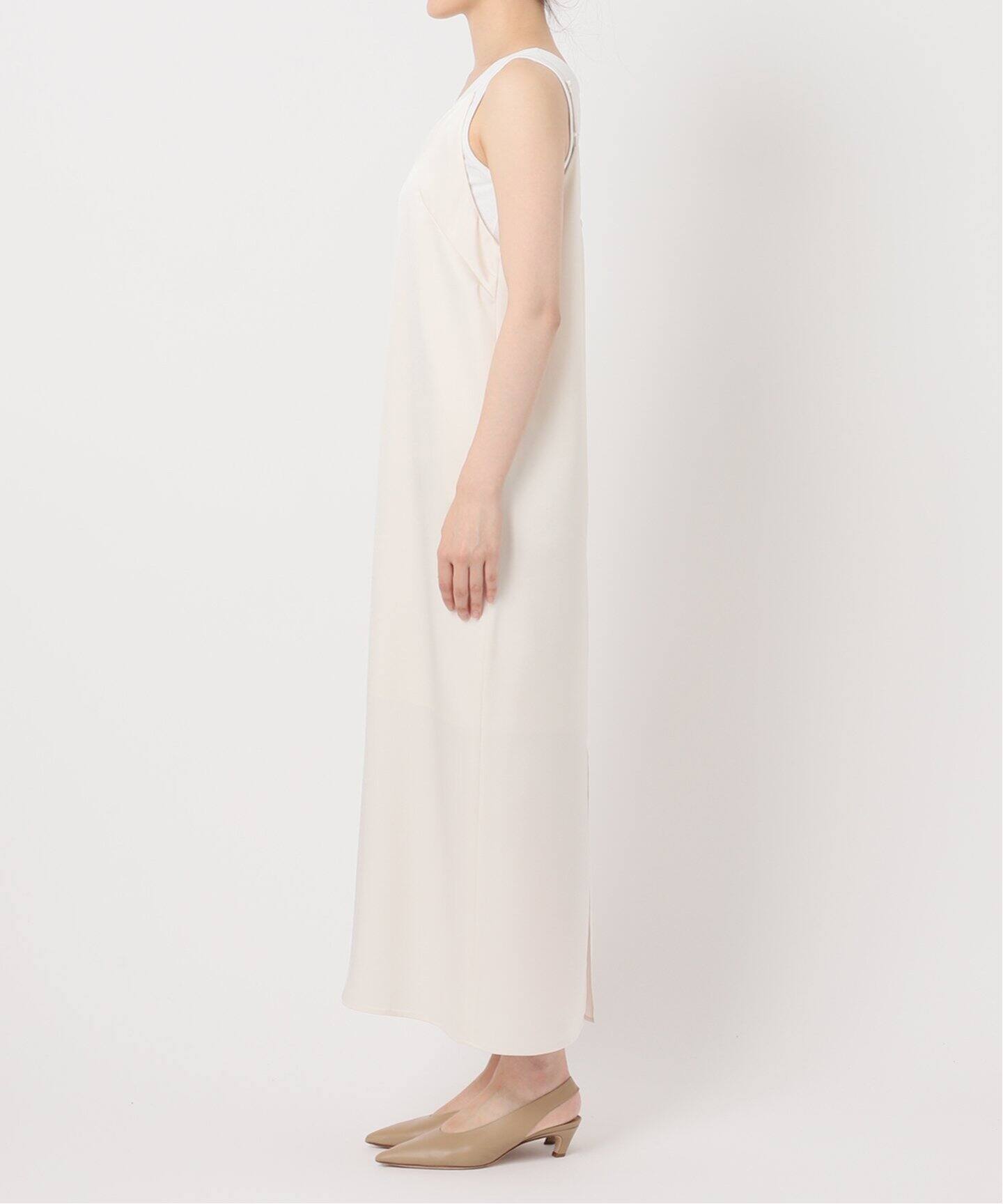 サテンキャミソールワンピース（ワンピース）｜NOBLE（ノーブル）の  