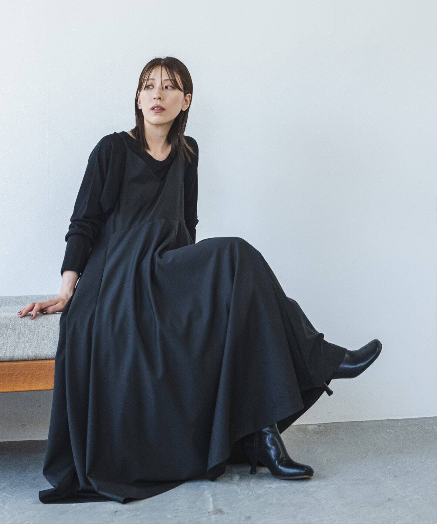 ELENI】キャミソールサーキュラーワンピース（ワンピース）｜NOBLE  