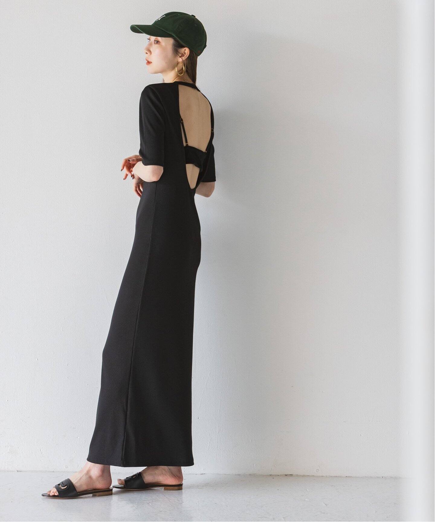 N.Jam】バックオープンワンピース（ワンピース）｜NOBLE（ノーブル）の  