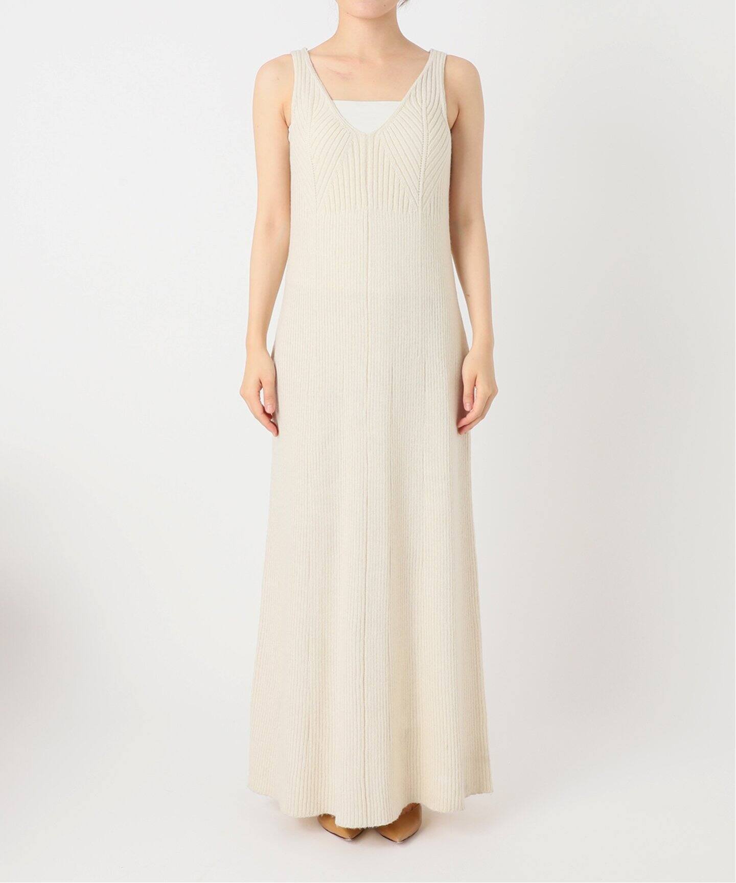 CASA FLINE】カシュクールカーディガンセットドレス（ワンピース