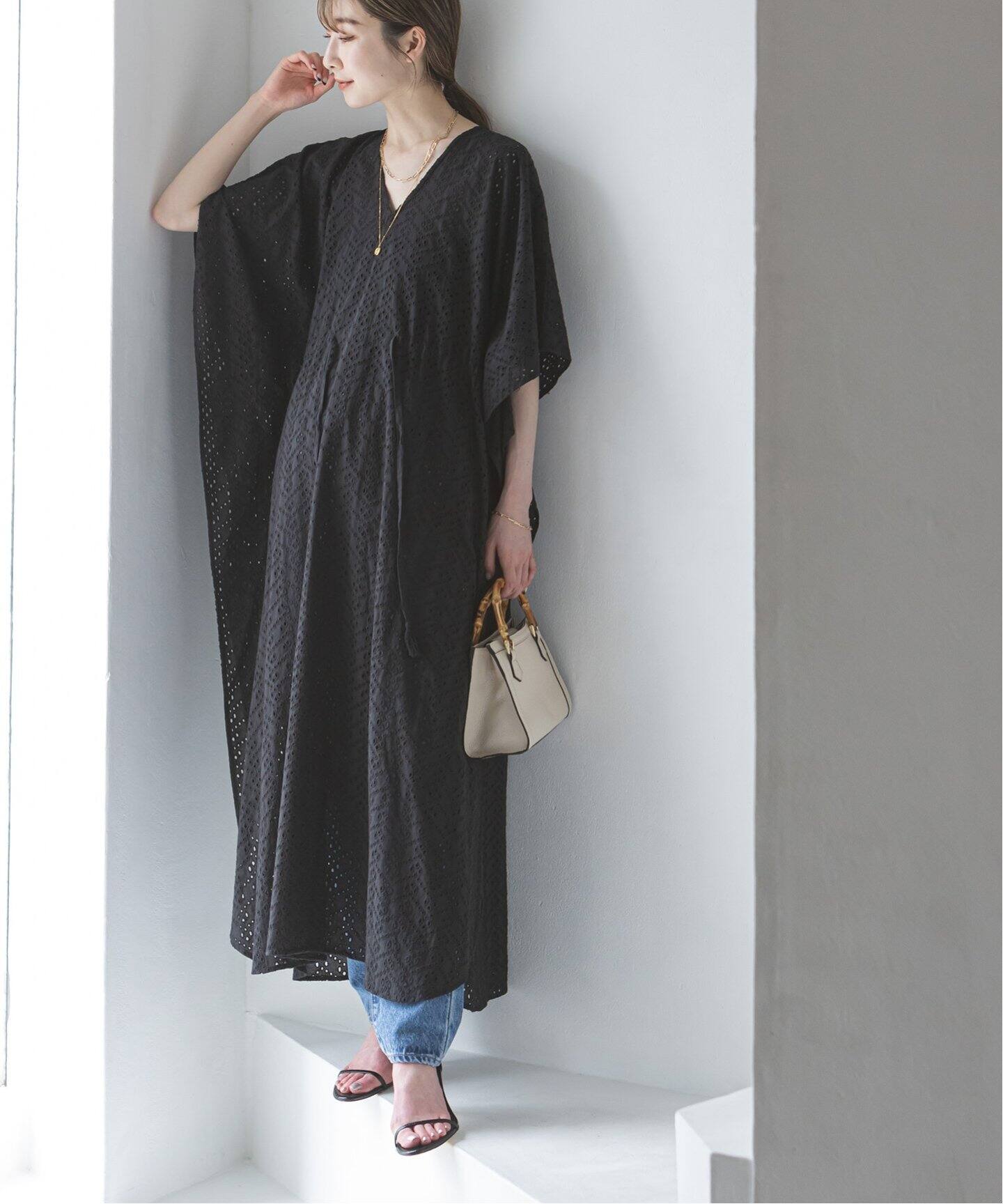 MARIHA】草原の光のカフタン（ワンピース）｜NOBLE（ノーブル）の通販  