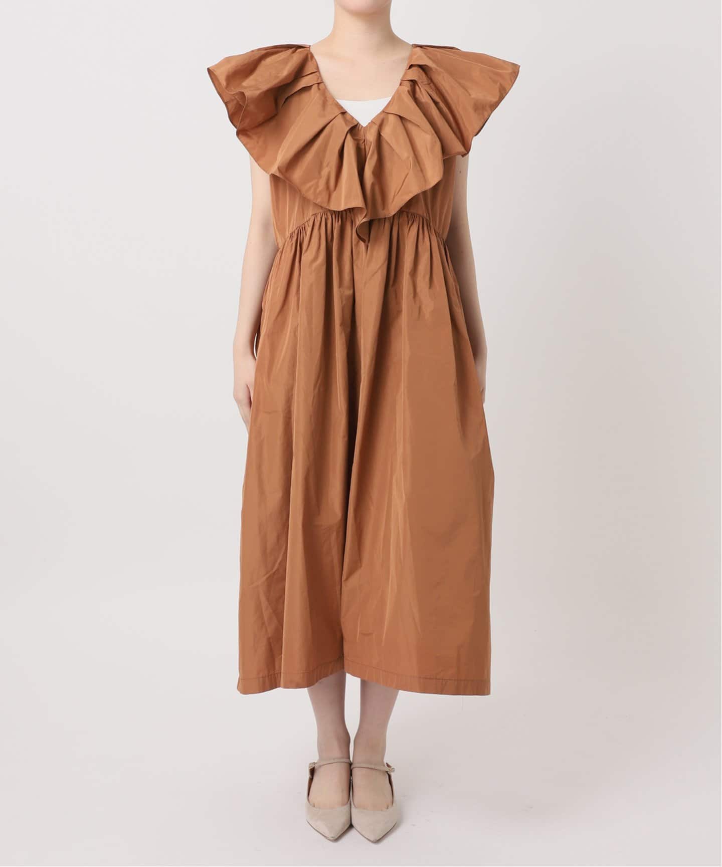 Rachel Comeyノーカラージャケット S ブラウン