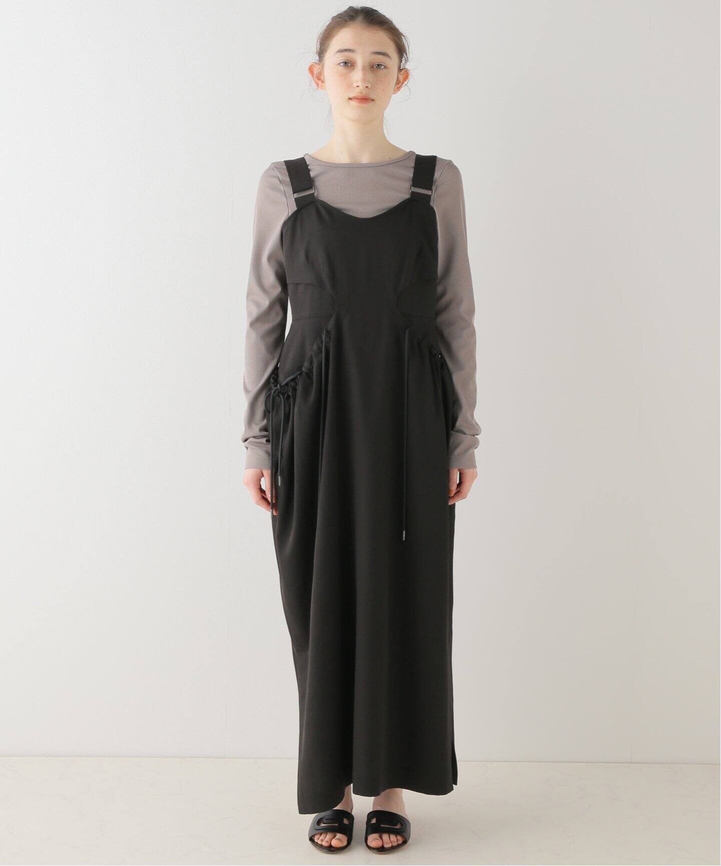 UJOH】 Gathered Hole Bare Dress（ワンピース）｜NOBLE（ノーブル）の 