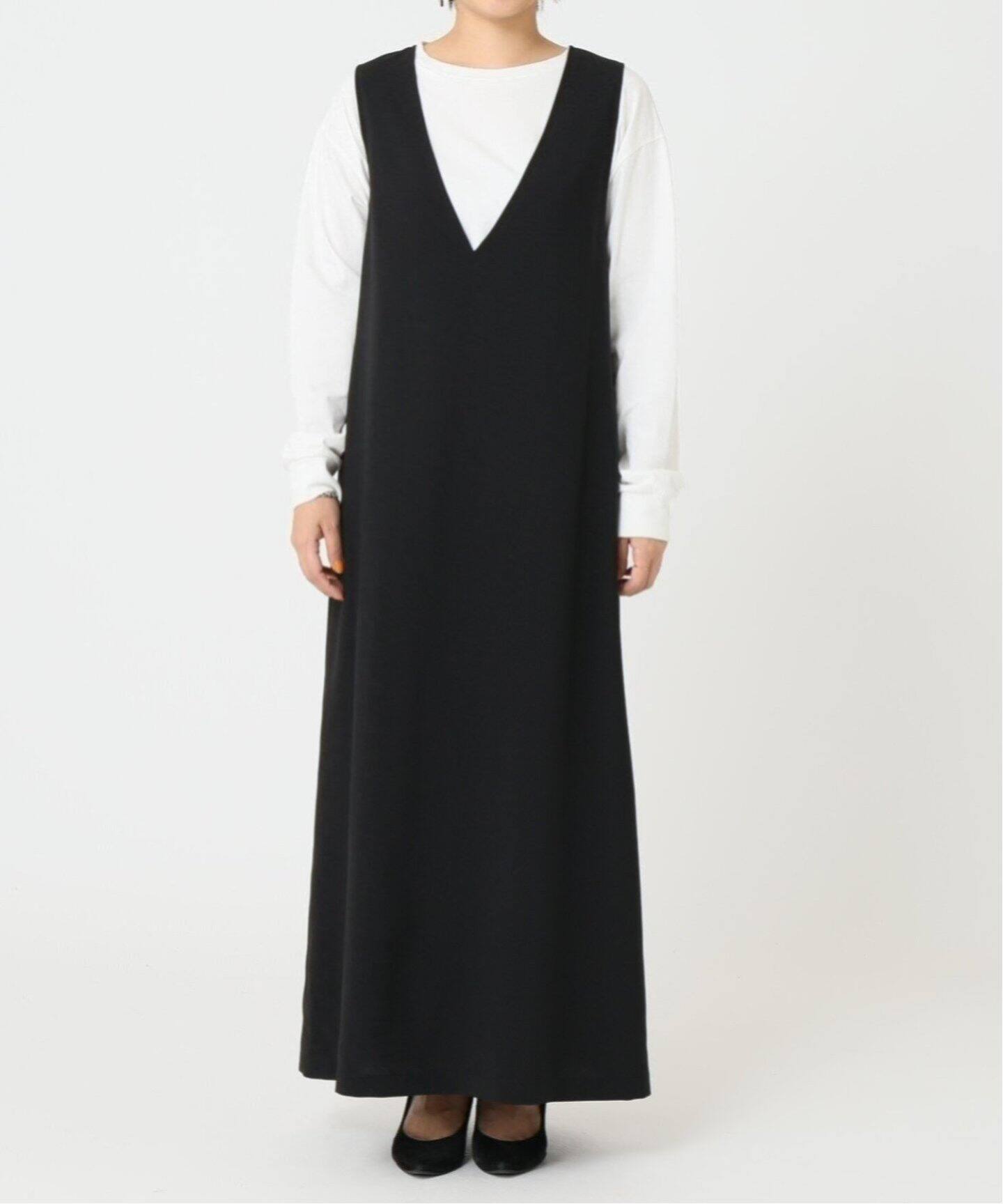 WEB限定追加4》シックトロVネックワンピース（ワンピース）｜JOURNAL  