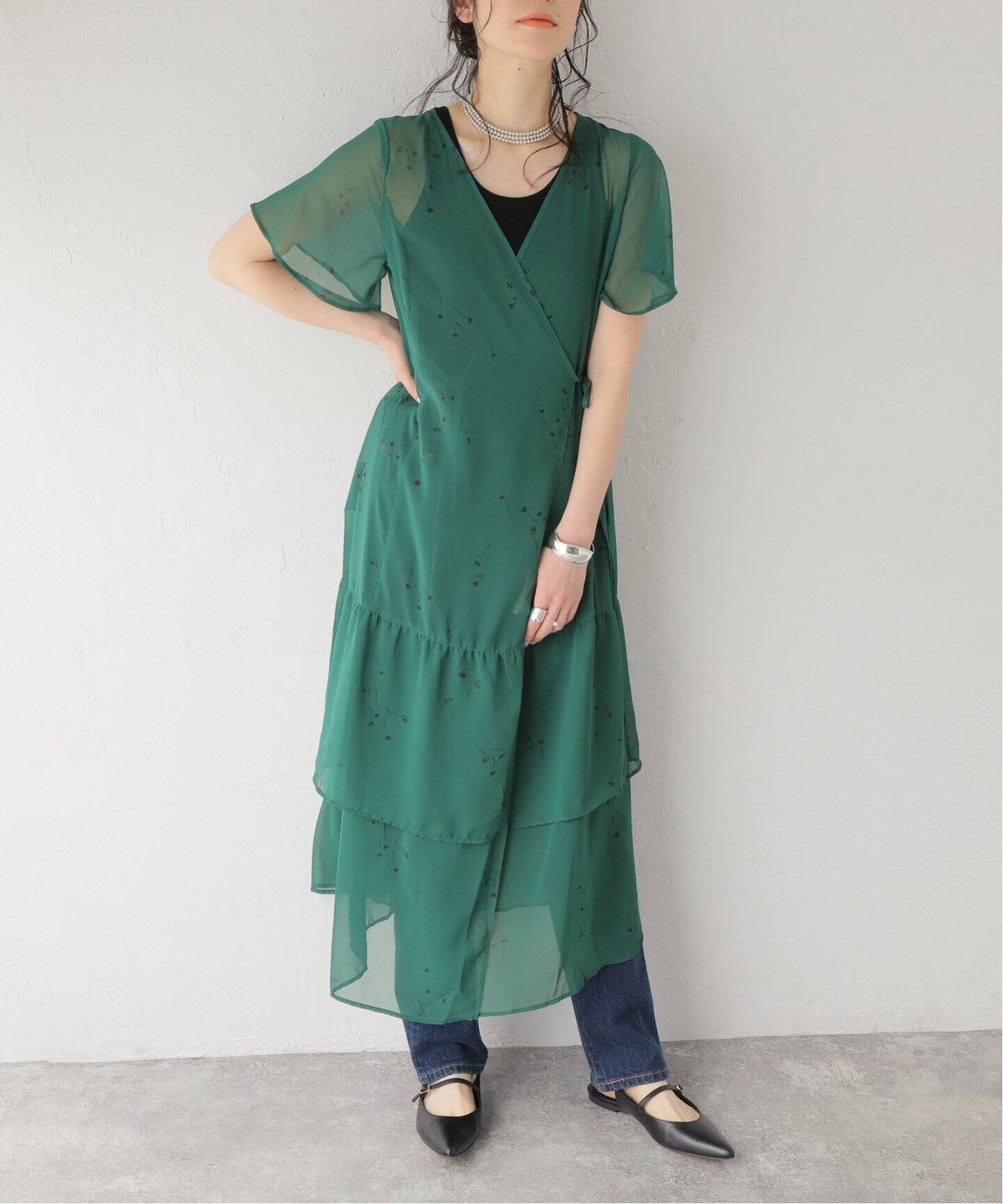 NEEDLES/ニードルズ】Wrap Dress:ワンピース（ワンピース）｜JOURNAL  
