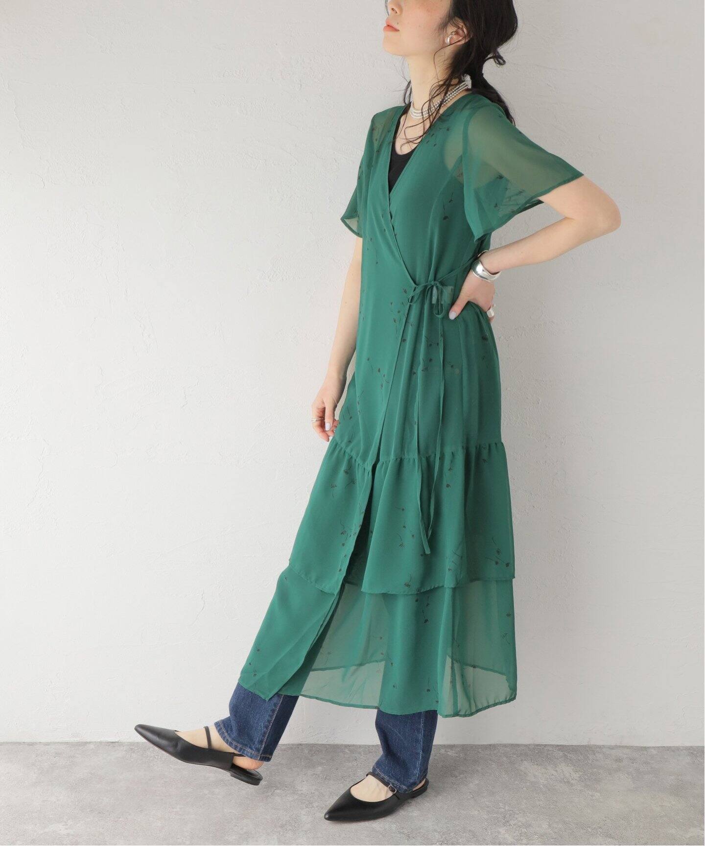 NEEDLES/ニードルズ】Wrap Dress:ワンピース（ワンピース）｜JOURNAL  