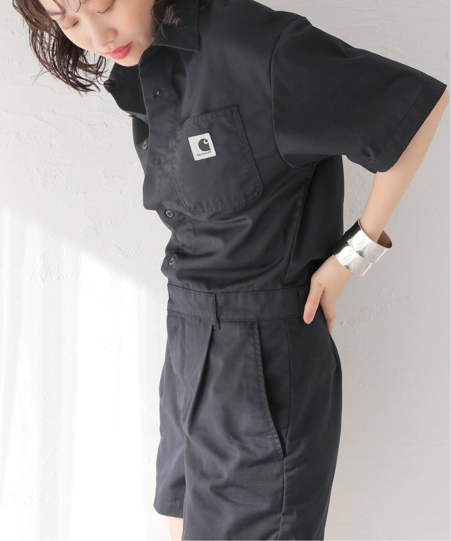 CARHARTT WIP】 CRAFT SHORT COVERALL：オールインワン（つなぎ 