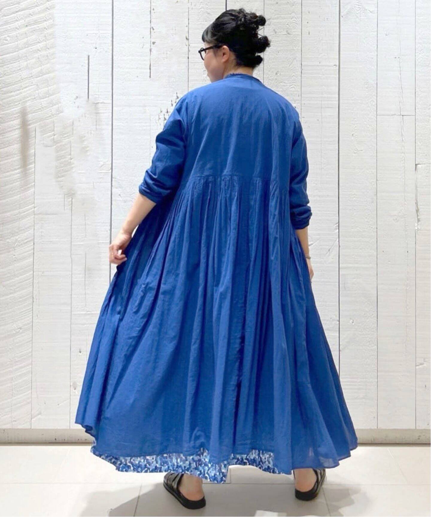 リバティローンフラワー ampleプルワンピース（ワンピース）｜journal  