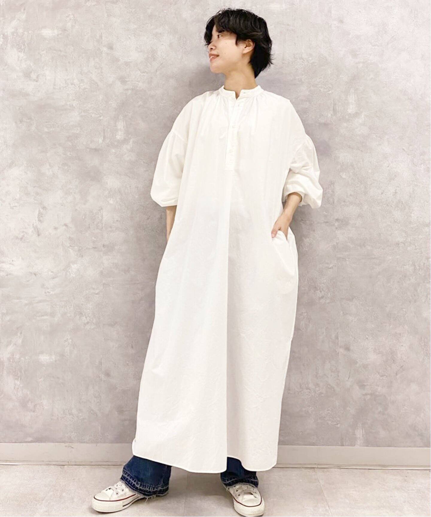 タイプワッシャー パフワンピース（ワンピース）｜journal standard  