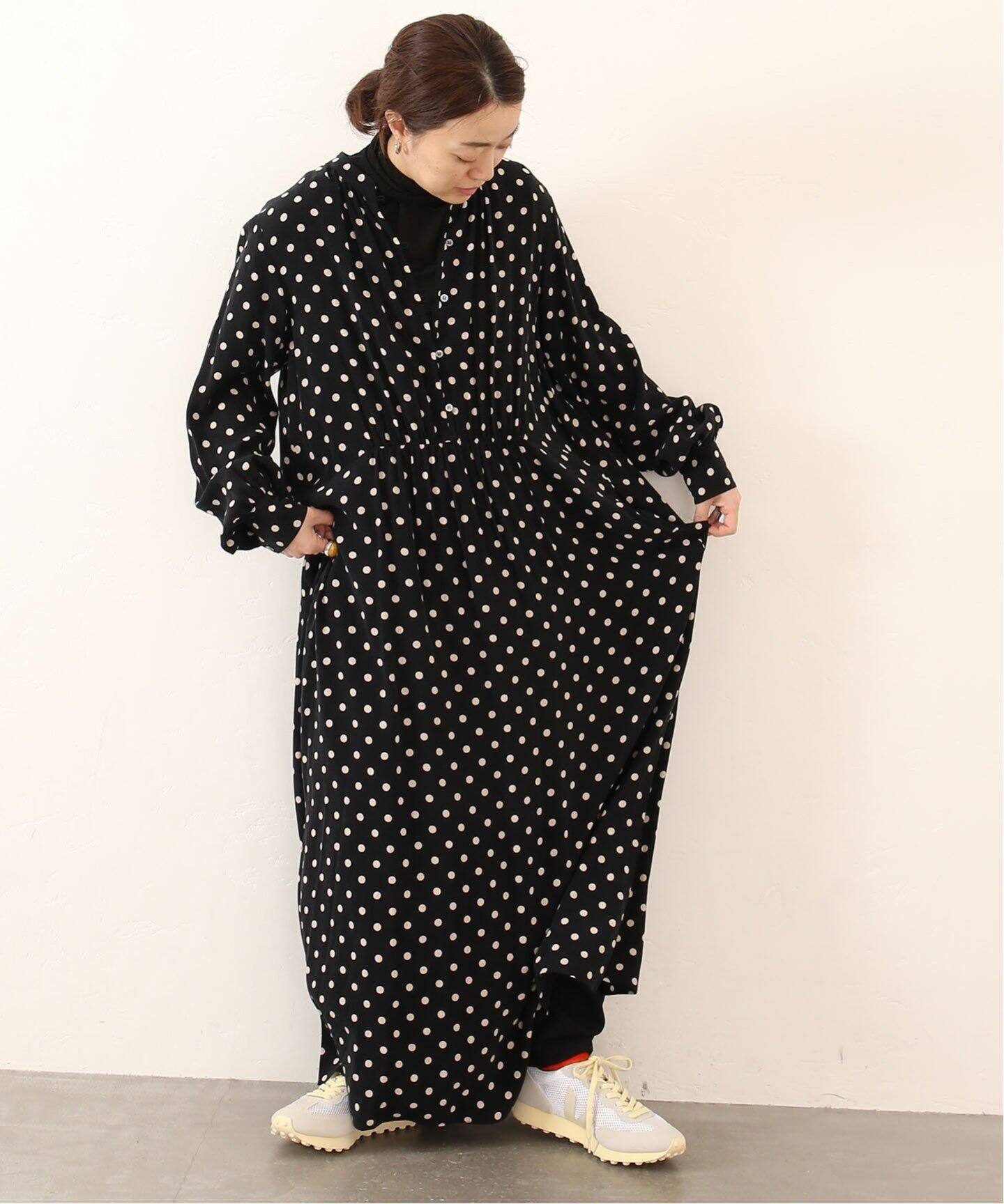 ドット スタンドワンピース（ワンピース）｜journal standard luxe  