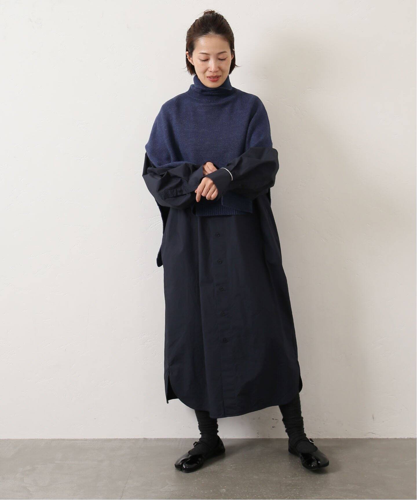 タイプストムジスタンドカラーシャツワンピース（ワンピース  